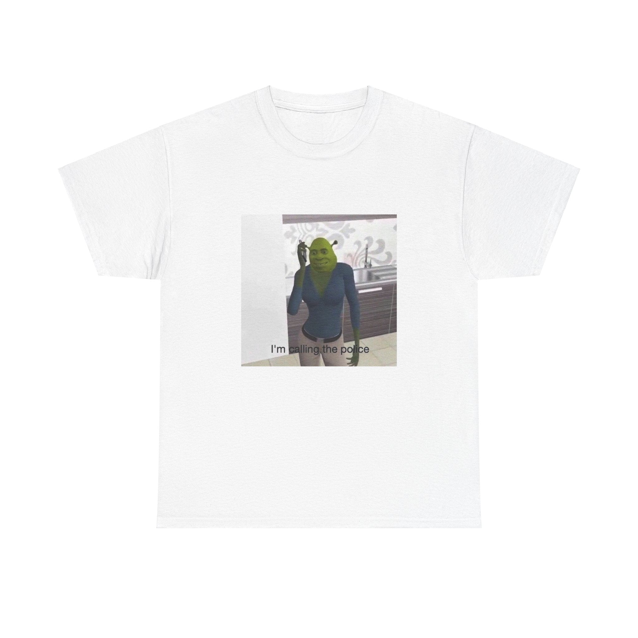 Funny Shrek Meme Unisex Graphic Novelty T-Shirt