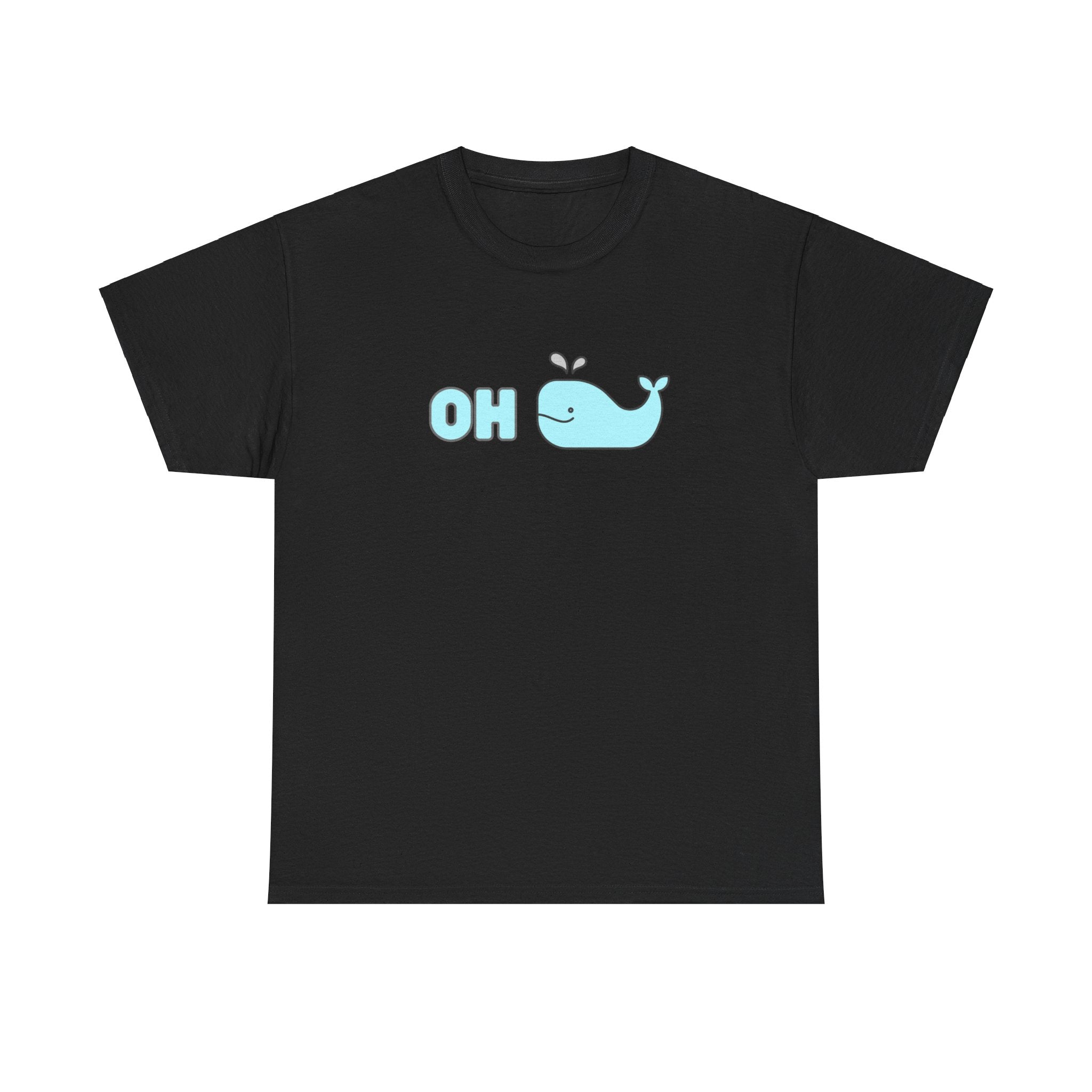 Oh Whale Funny Cute Graphic Novelty Gift Unisex T-Shirt