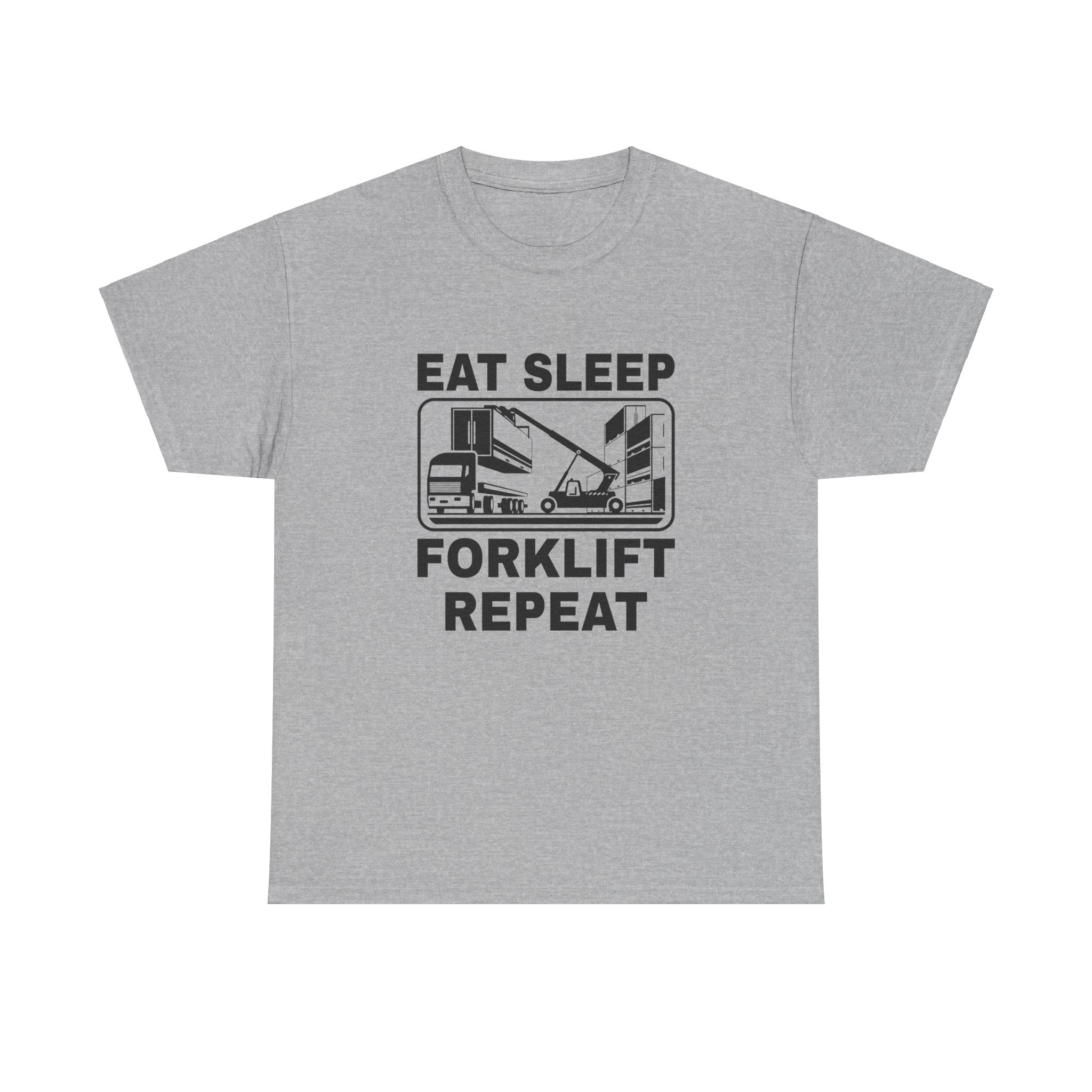 Funny Forklift Unisex Graphic Novelty T-Shirt