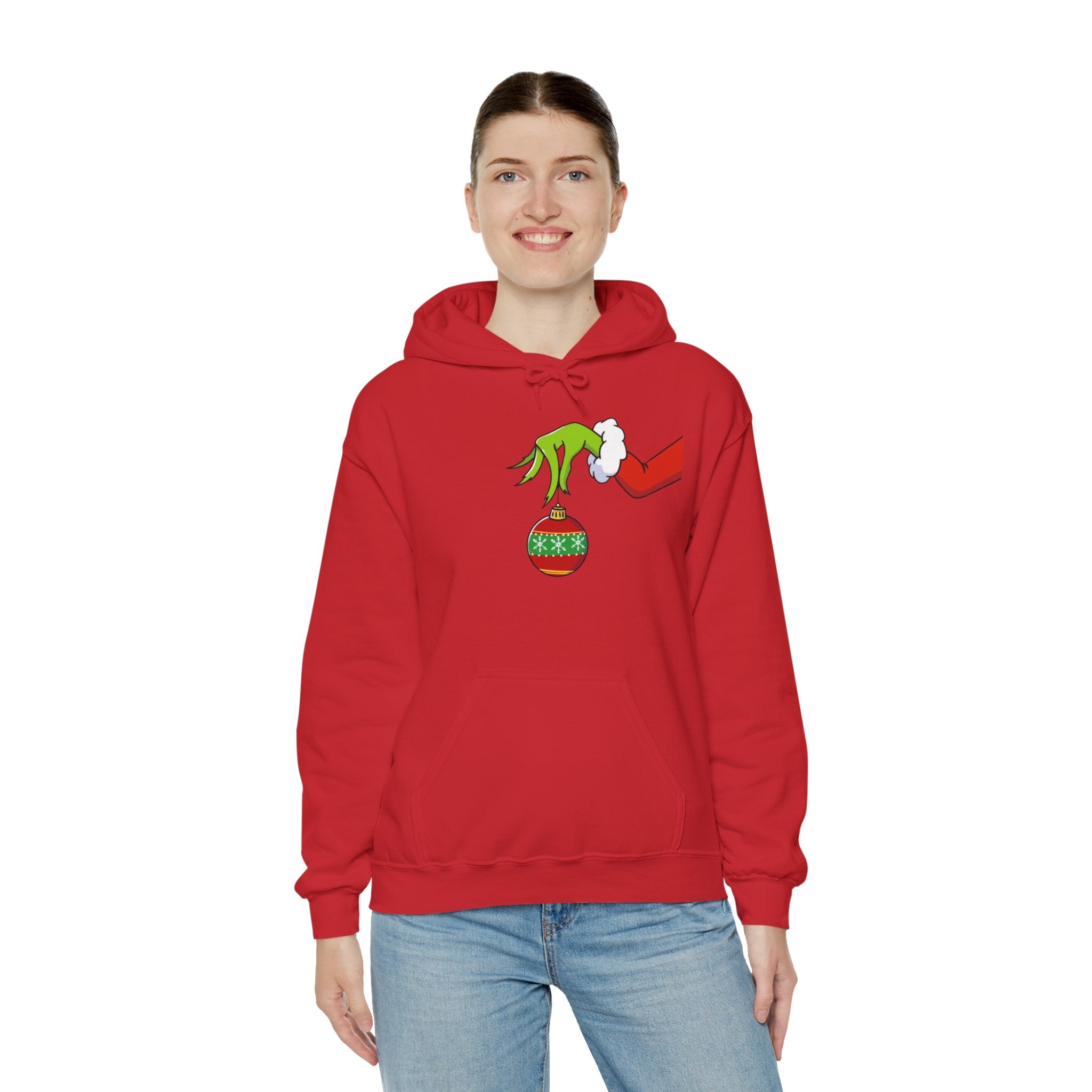 Grinch Ornament Christmas Movie Unisex Hoodie