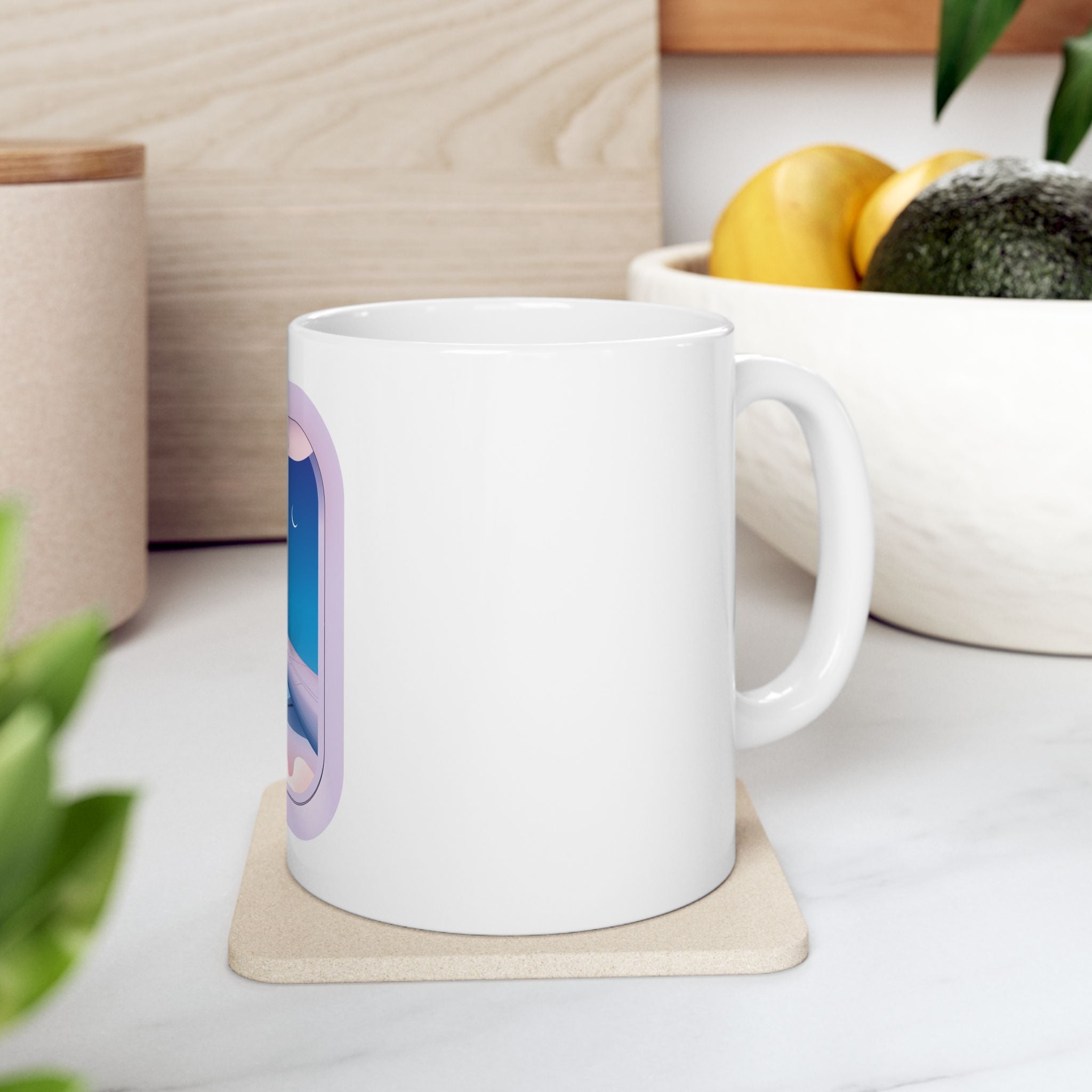 Cute Aesthetic Airplane Ceramic Teen Coffee Mug