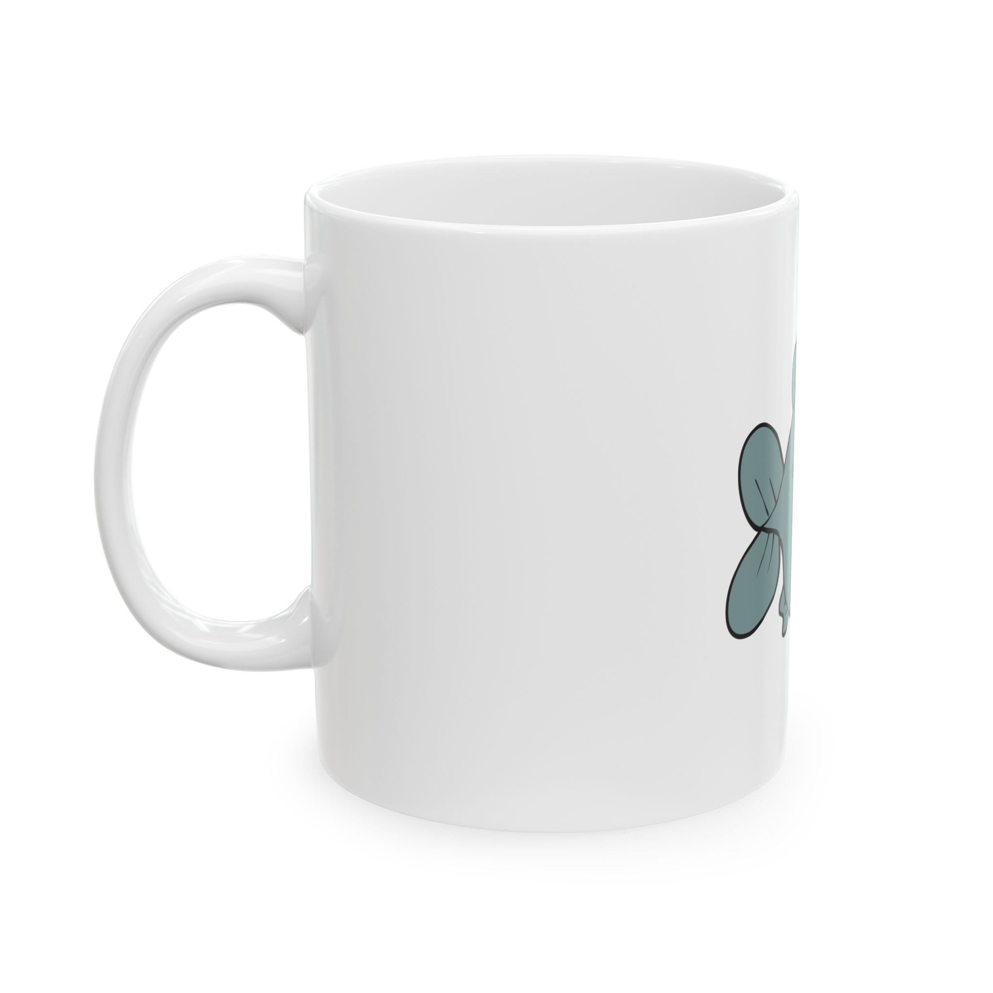 Cute Cartoon Fish Graphic Novelty Ceramic Coffee Mug