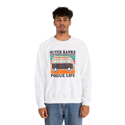 Pogue Life Outer Banks TV Show Unisex Heavy Crewneck Sweatshirt
