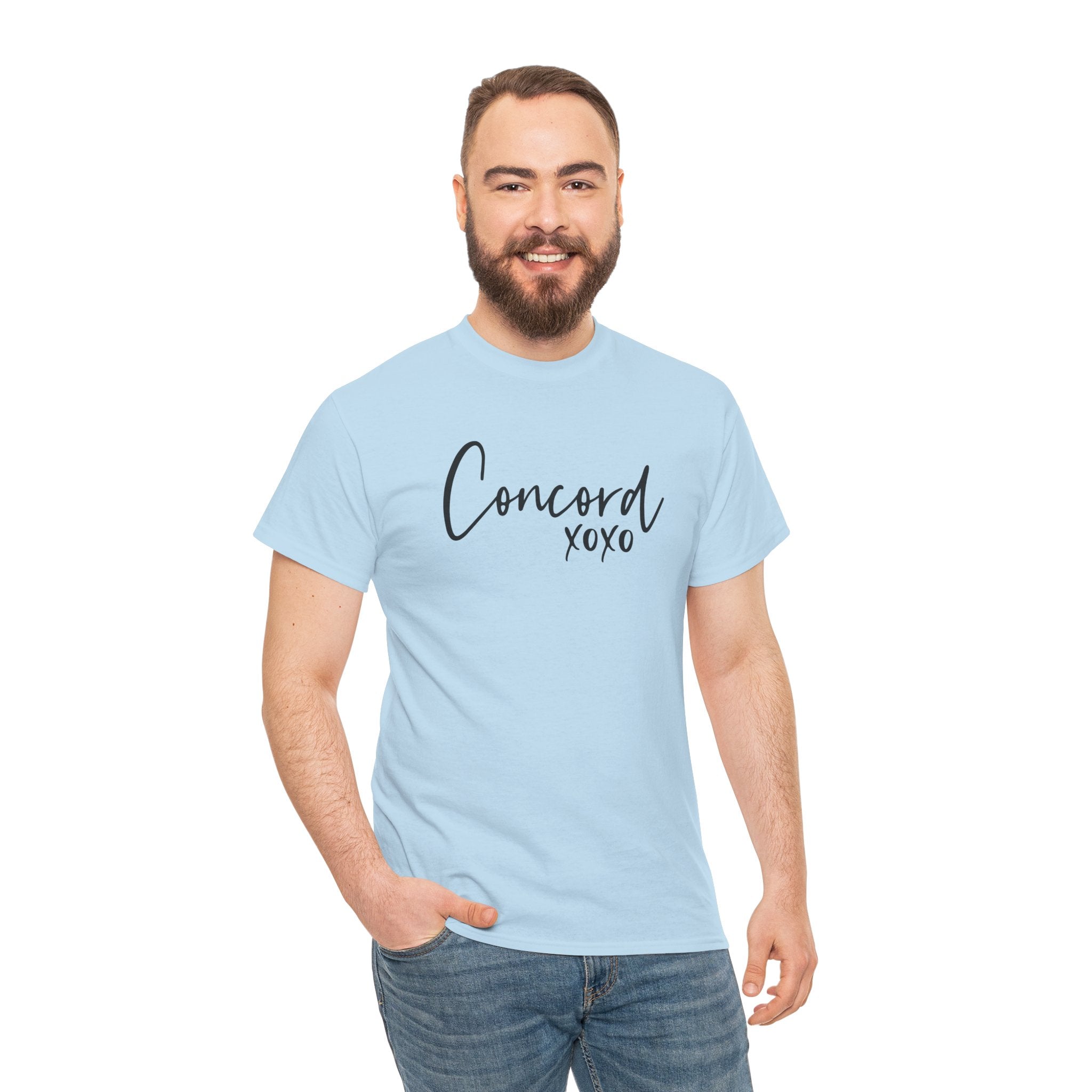 Concord North Carolina NC State Cursive Unisex T-Shirt