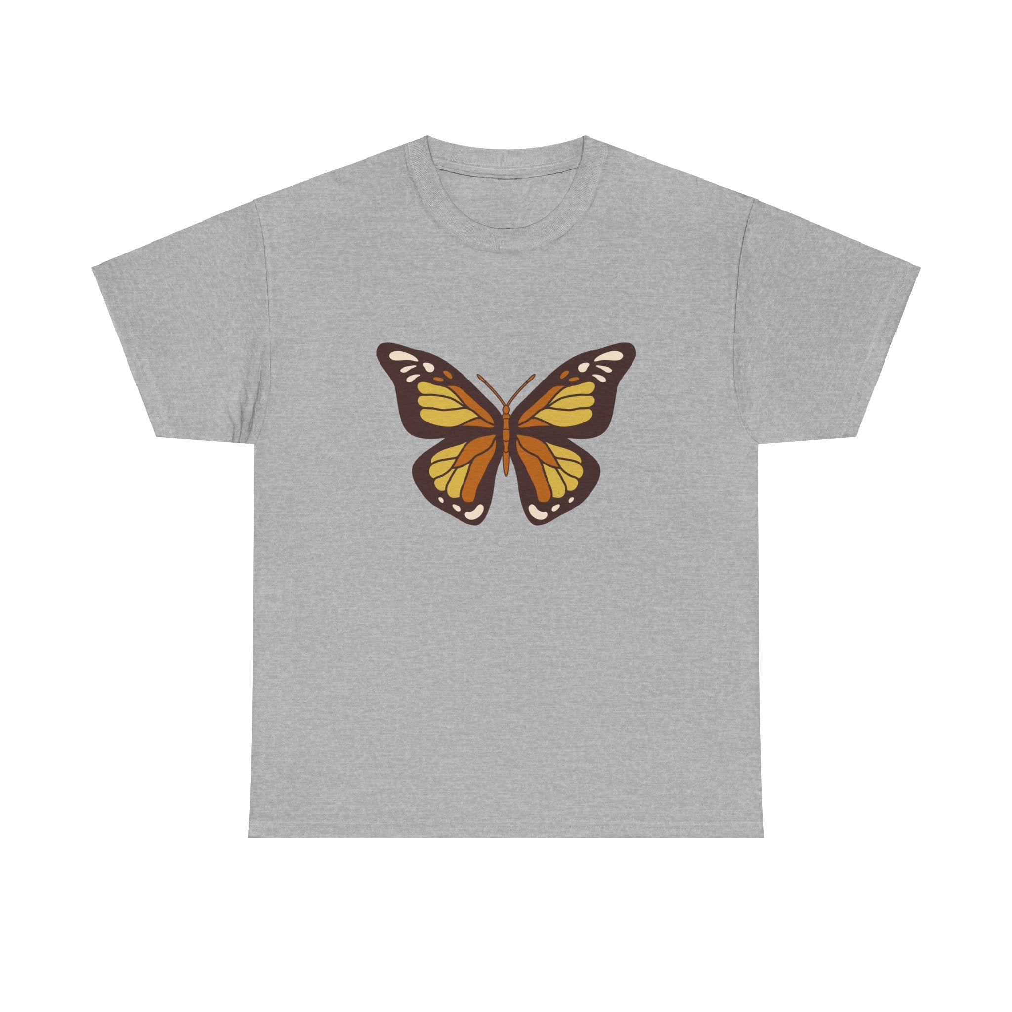 Cute Boho Retro Butterfly Unisex Graphic Novelty Shirt Tee