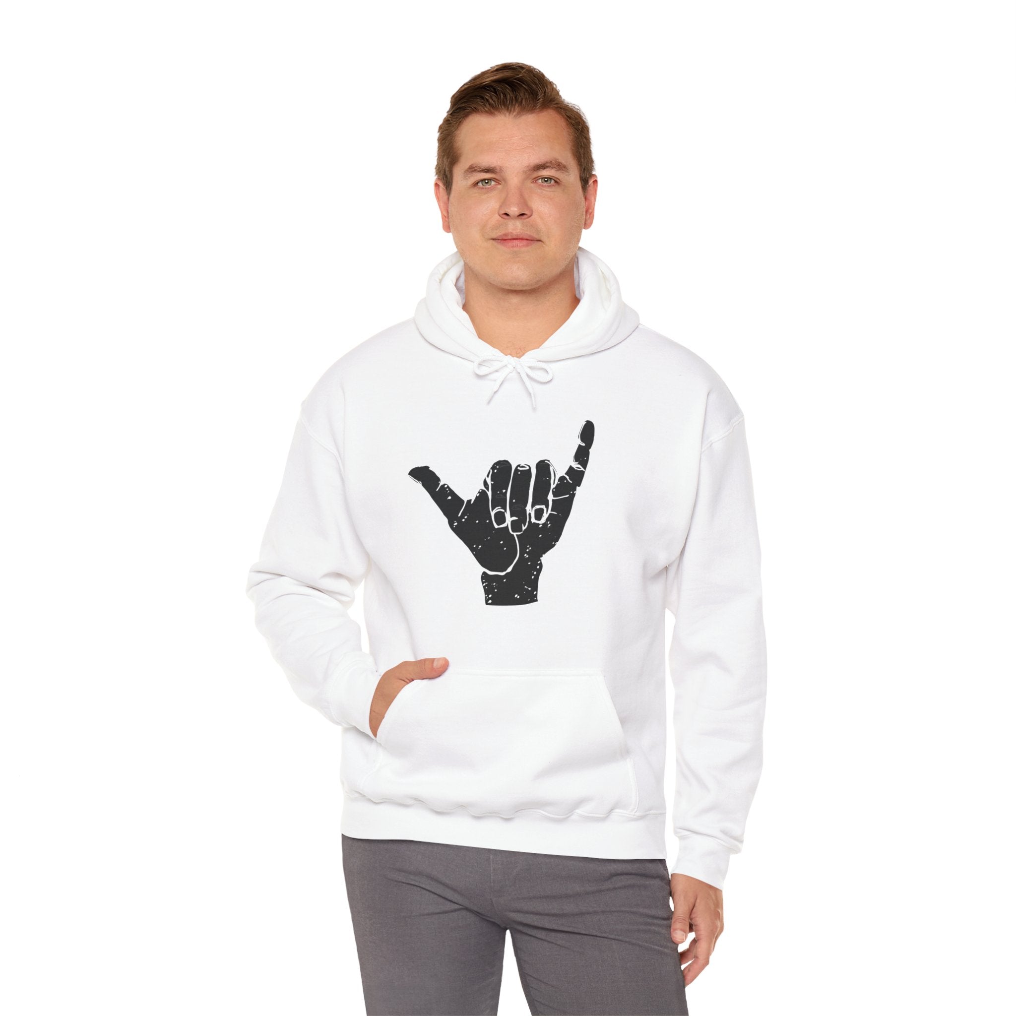 Shaka Hand Summer Surf Unisex Hoodie