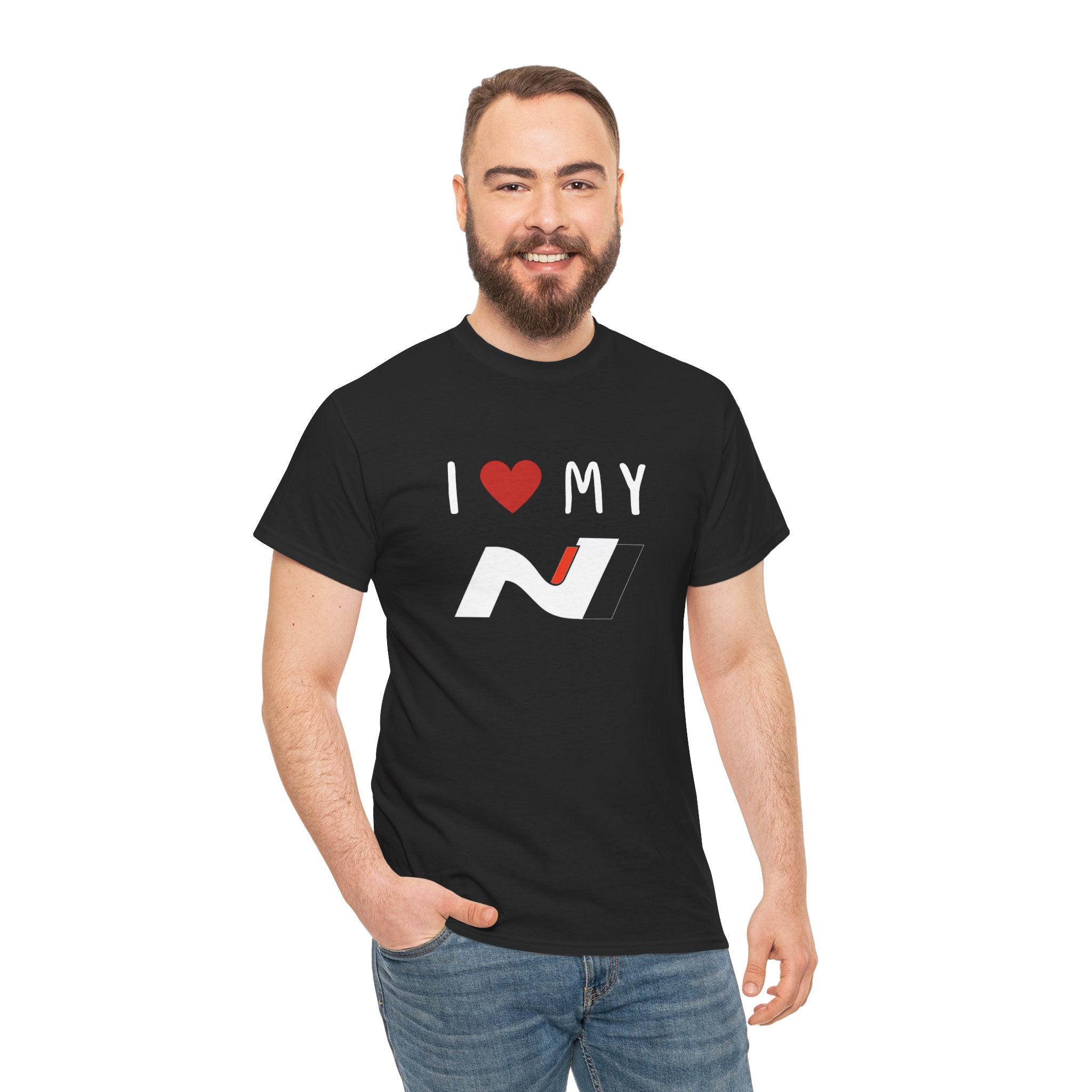 I Love My Hyundai N Unisex KDM Novelty Graphic Tee