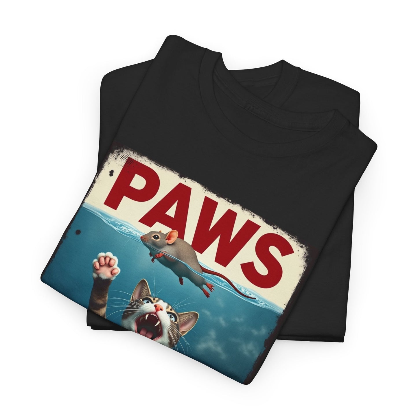 Funny Cute Kitten Paws Movie Spoof Kat Meme Unisex T-Shirt