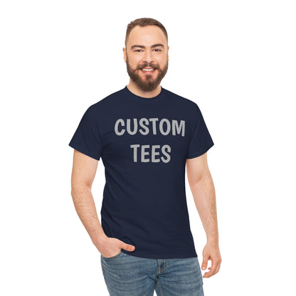 Custom Personalized Photo Text Family Friends Gifts Tee Men's Women's T-Shirt
