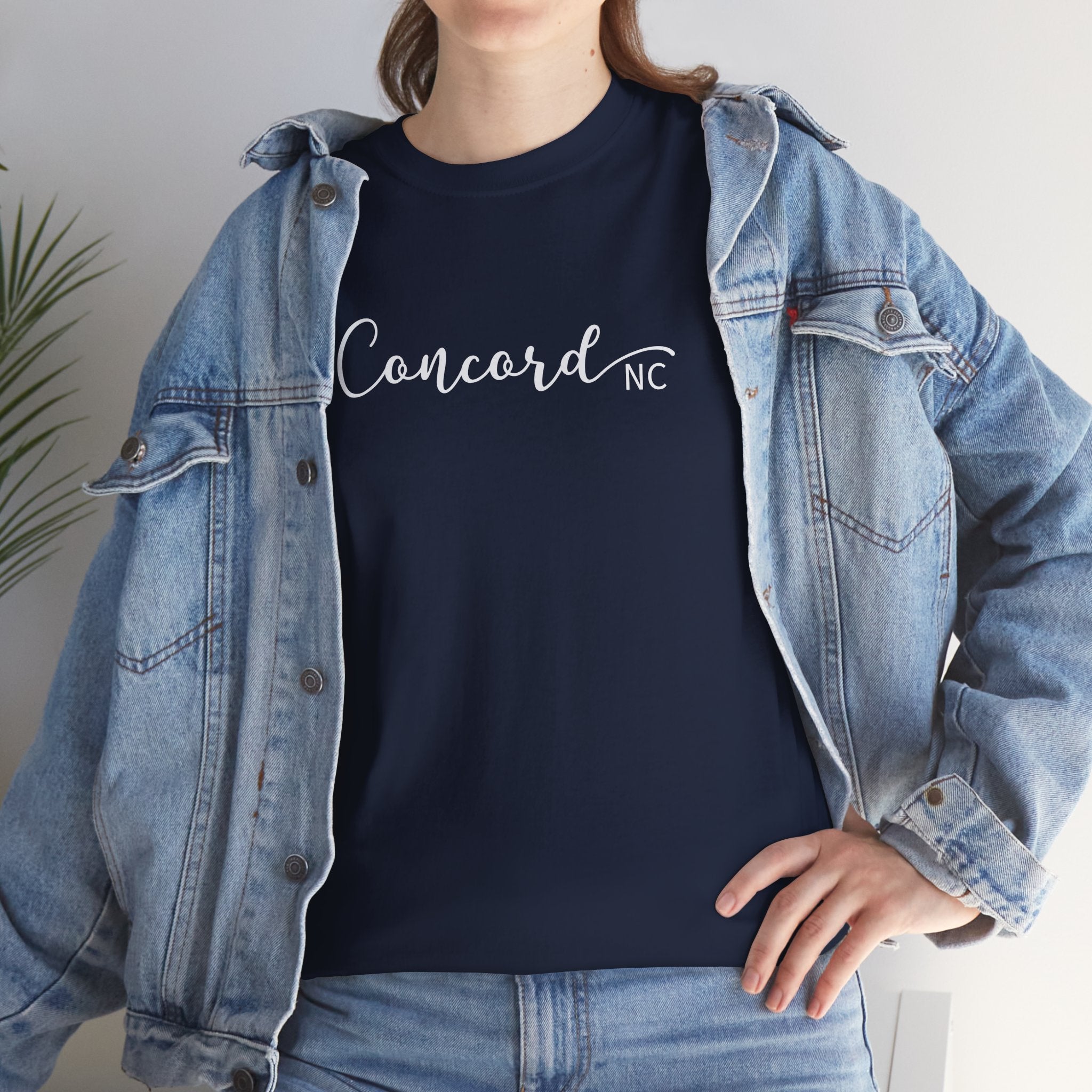 Concord North Carolina NC State Cursive Unisex T-Shirt