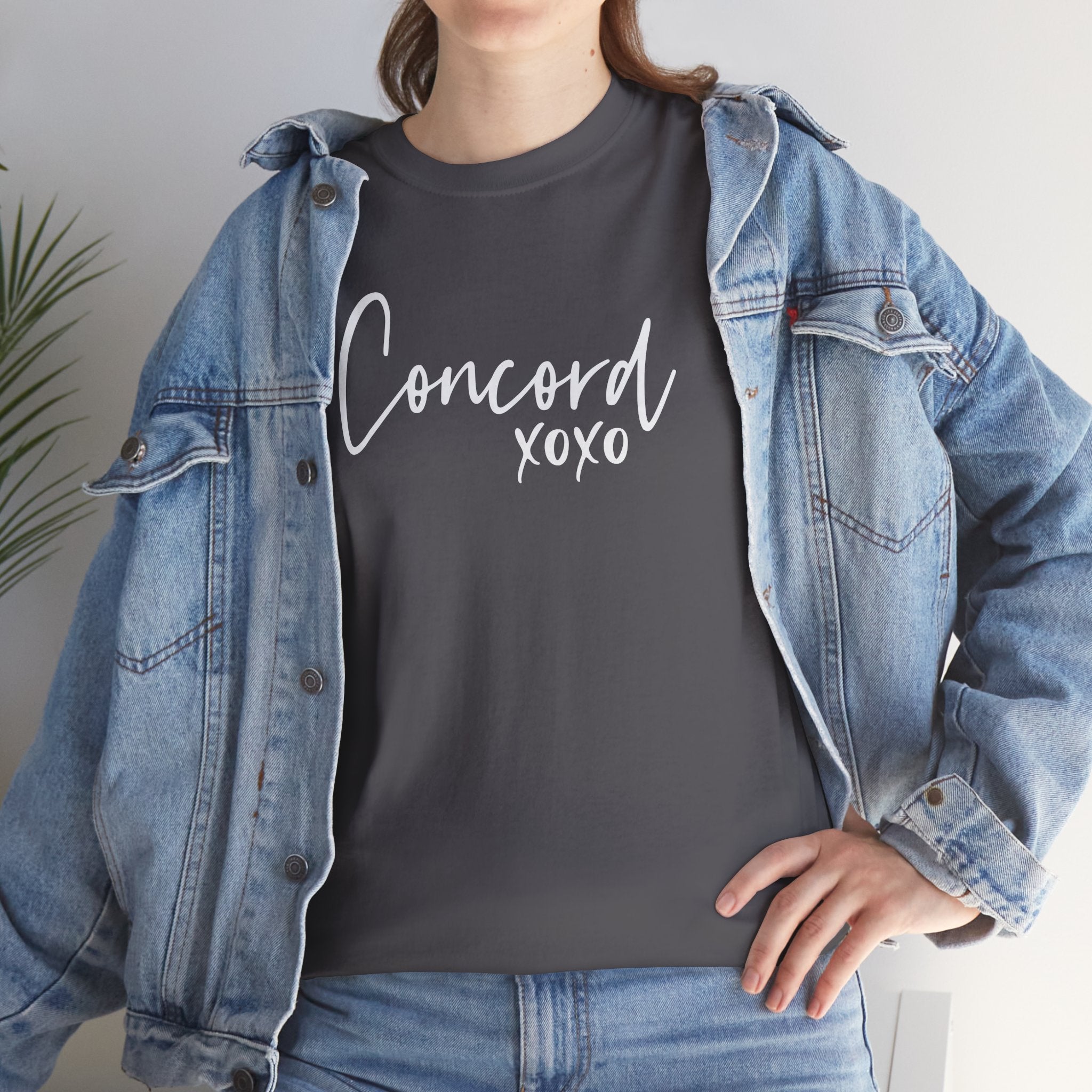 Concord North Carolina NC State Cursive Unisex T-Shirt