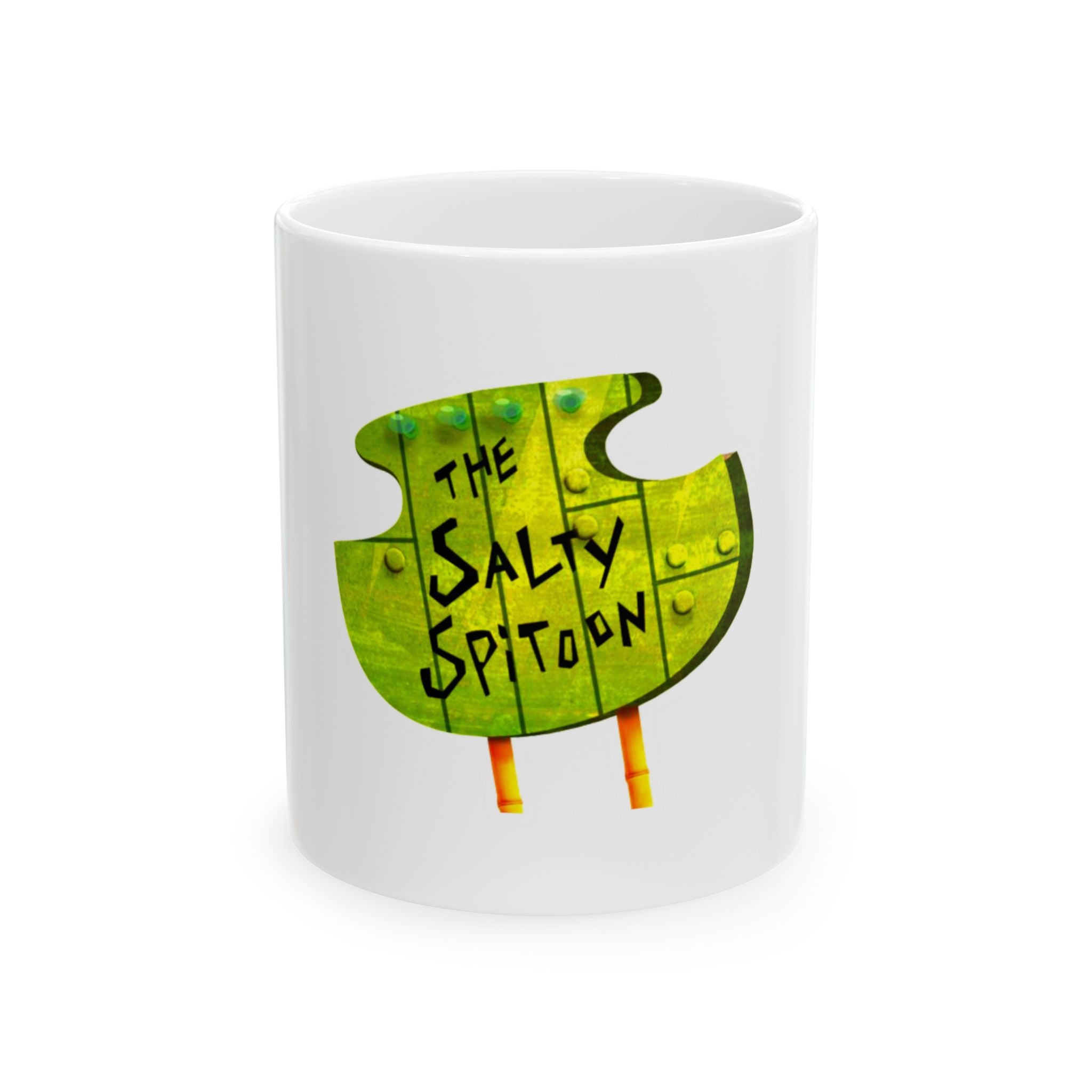 The Salty Spitoon Funny Cartoon TV Show Meme Graphic Novelty Ceramic Coffee Mug