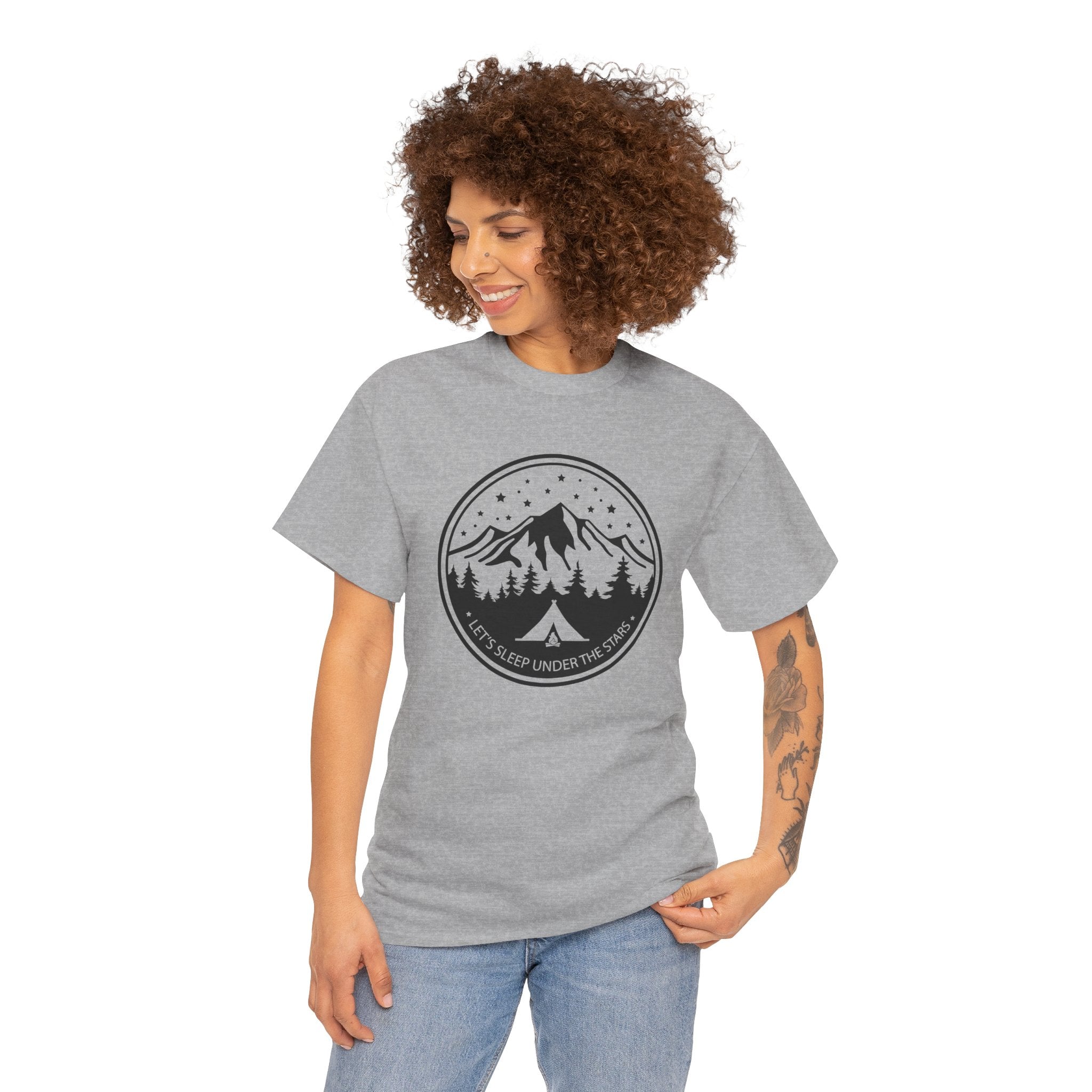 Camping Shirt For Men Women Husband Wife Gift Outdoors Hiking Tee