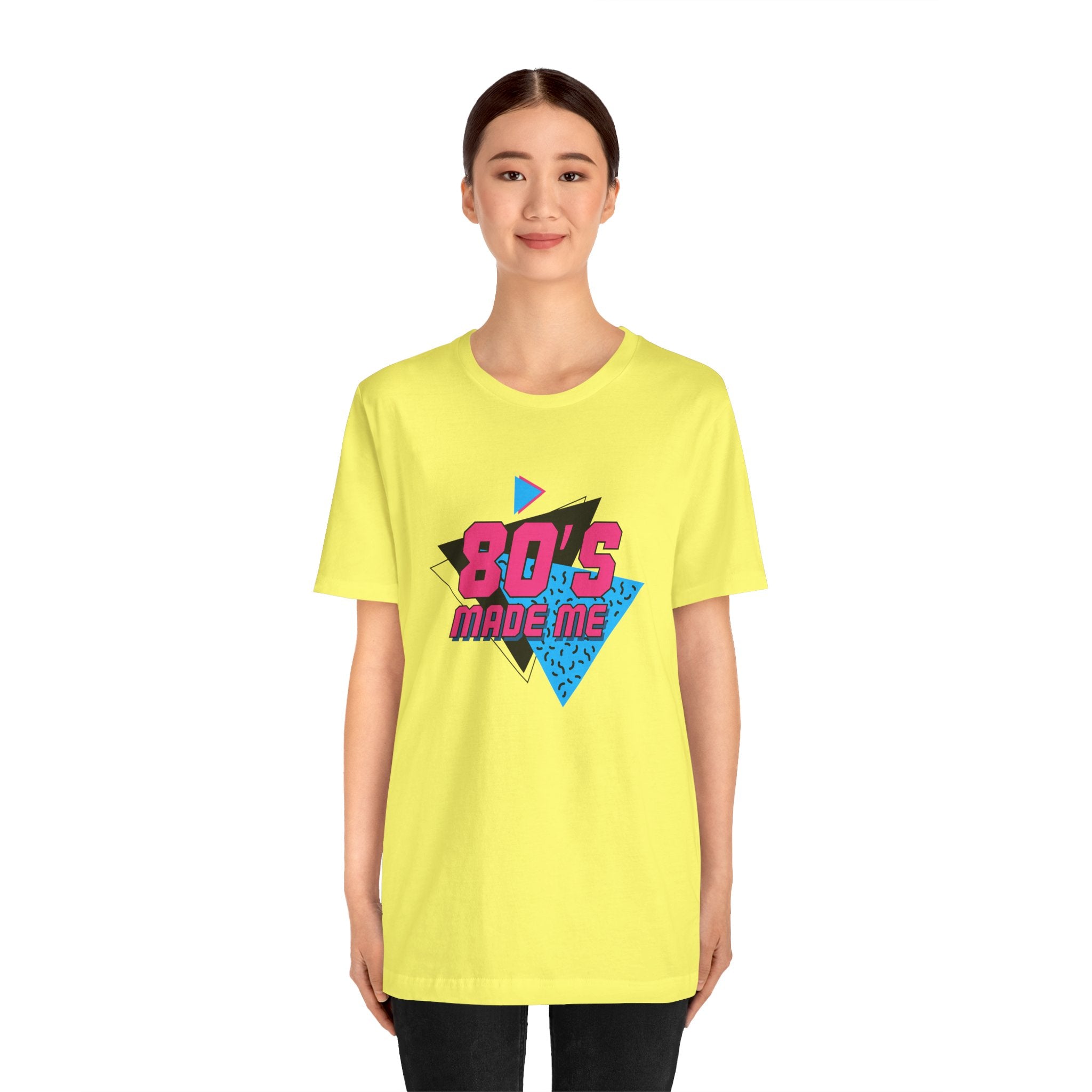 80's Made Me Unisex Novelty Graphic Tee