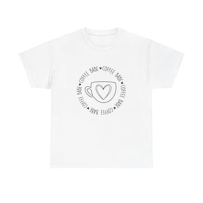 Women's Coffee Babe Cute Graphic Novelty Tee