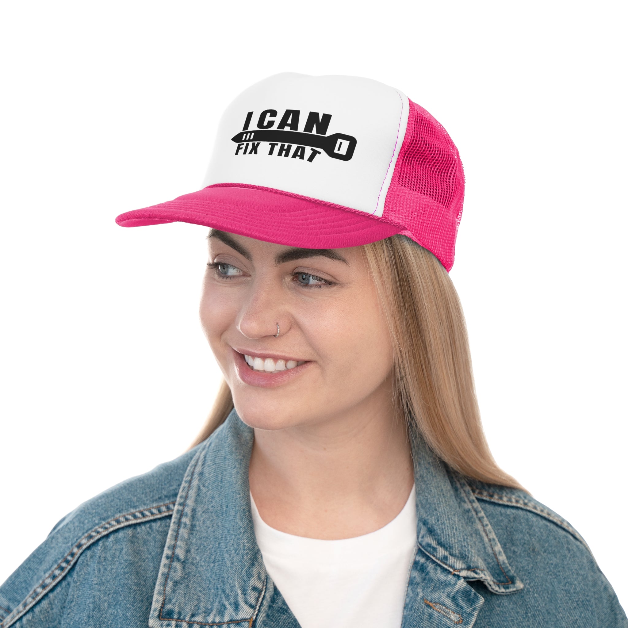 I Can Fix That JDM Zip-Tie Mechanic Trucker Hats