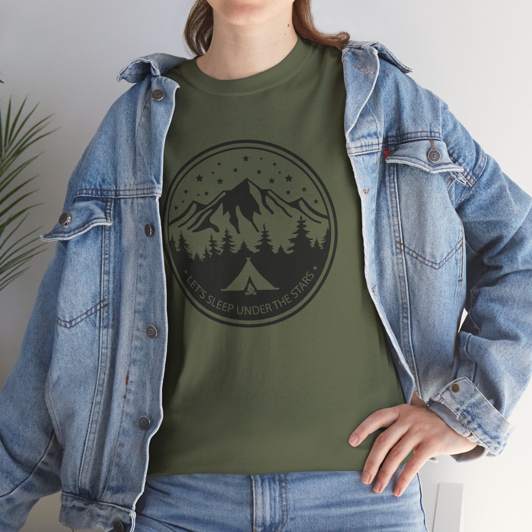 Camping Shirt For Men Women Husband Wife Gift Outdoors Hiking Tee