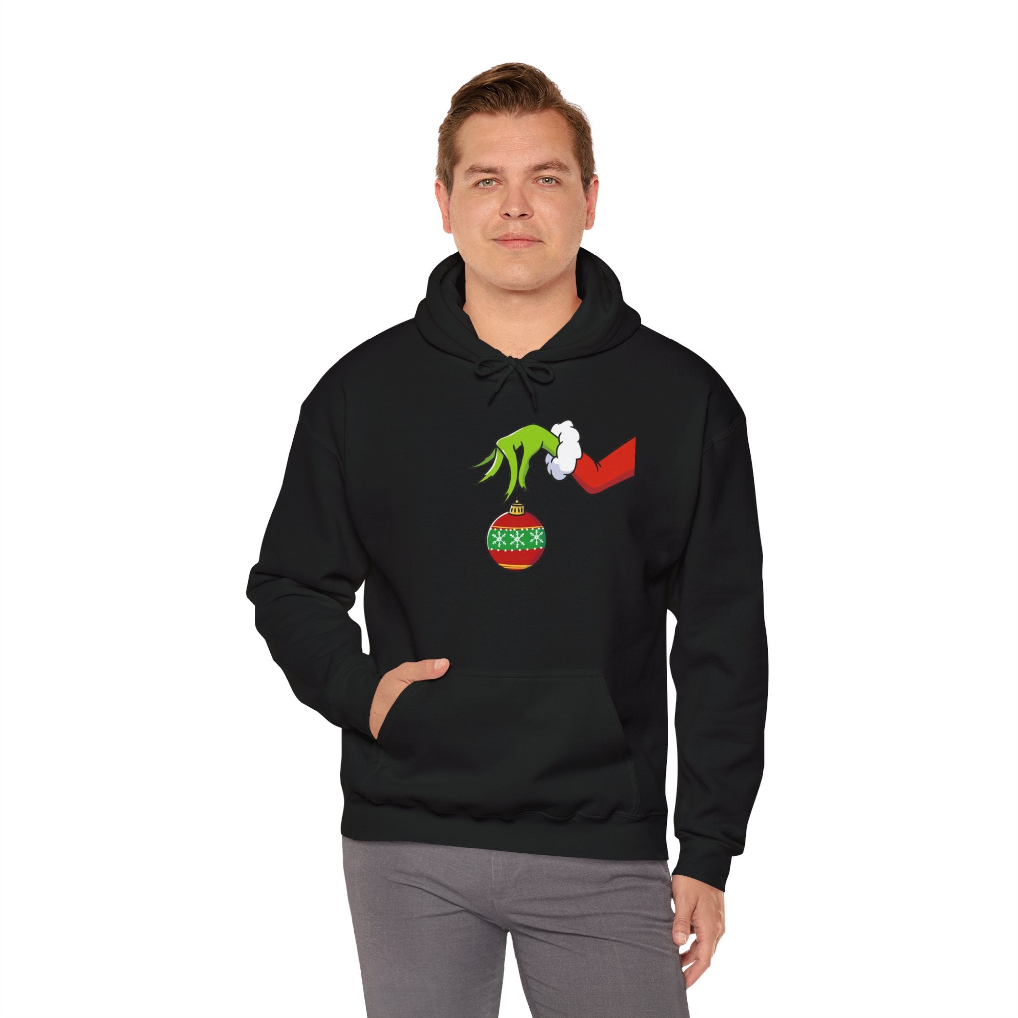 Grinch Ornament Christmas Movie Unisex Hoodie