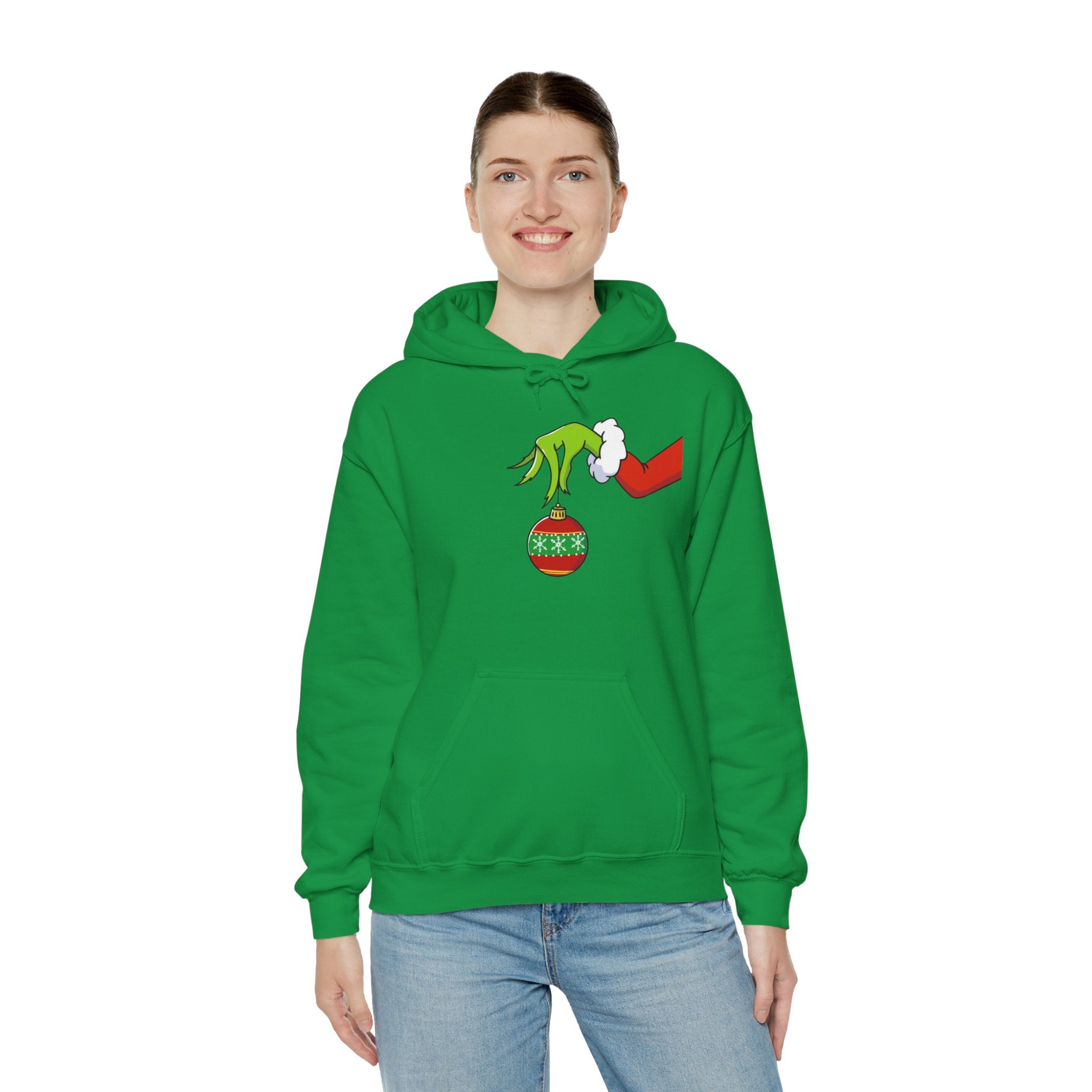 Grinch Ornament Christmas Movie Unisex Hoodie