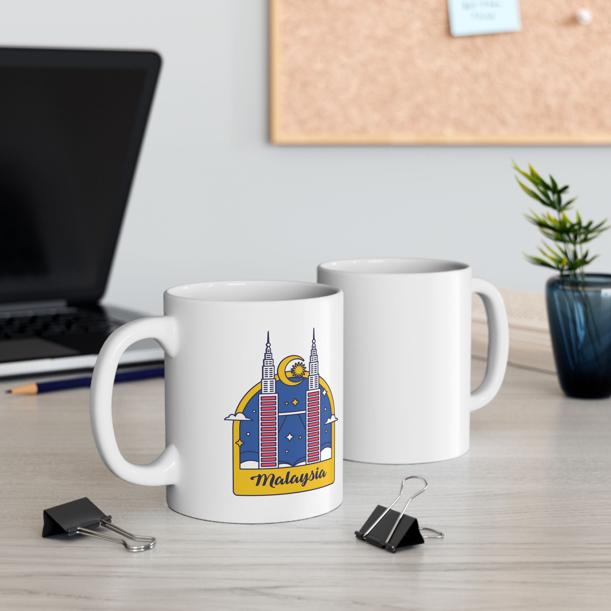 Malaysia Souvenir Travel Ceramic Coffee Mug