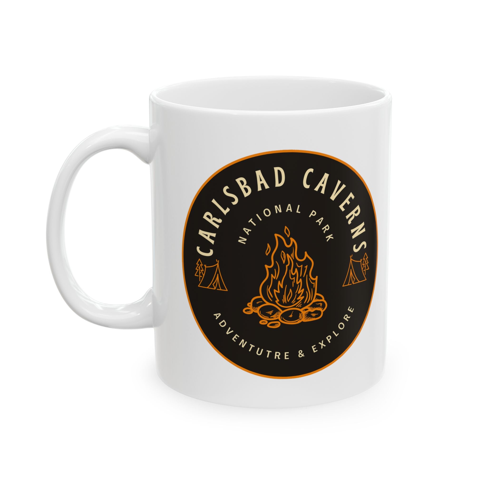 Carlsbad Caverns National Park Travel Souvenir Camping Outdoors Gift Ceramic Mug