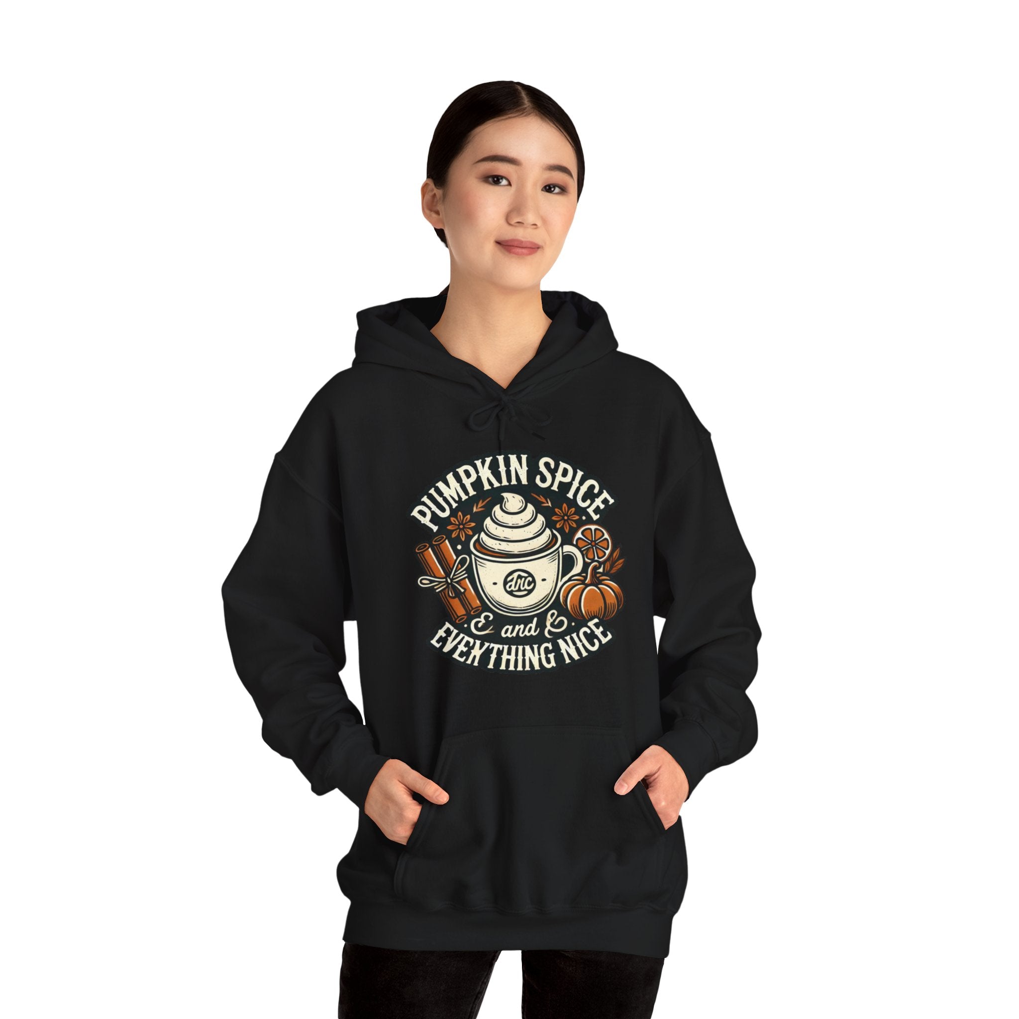 Pumpkin Spice and Everything Nice Coffee Cup Hoodie