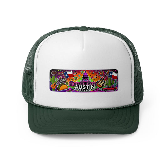 Austin Texas ATX Travel Souvenir Trucker Caps