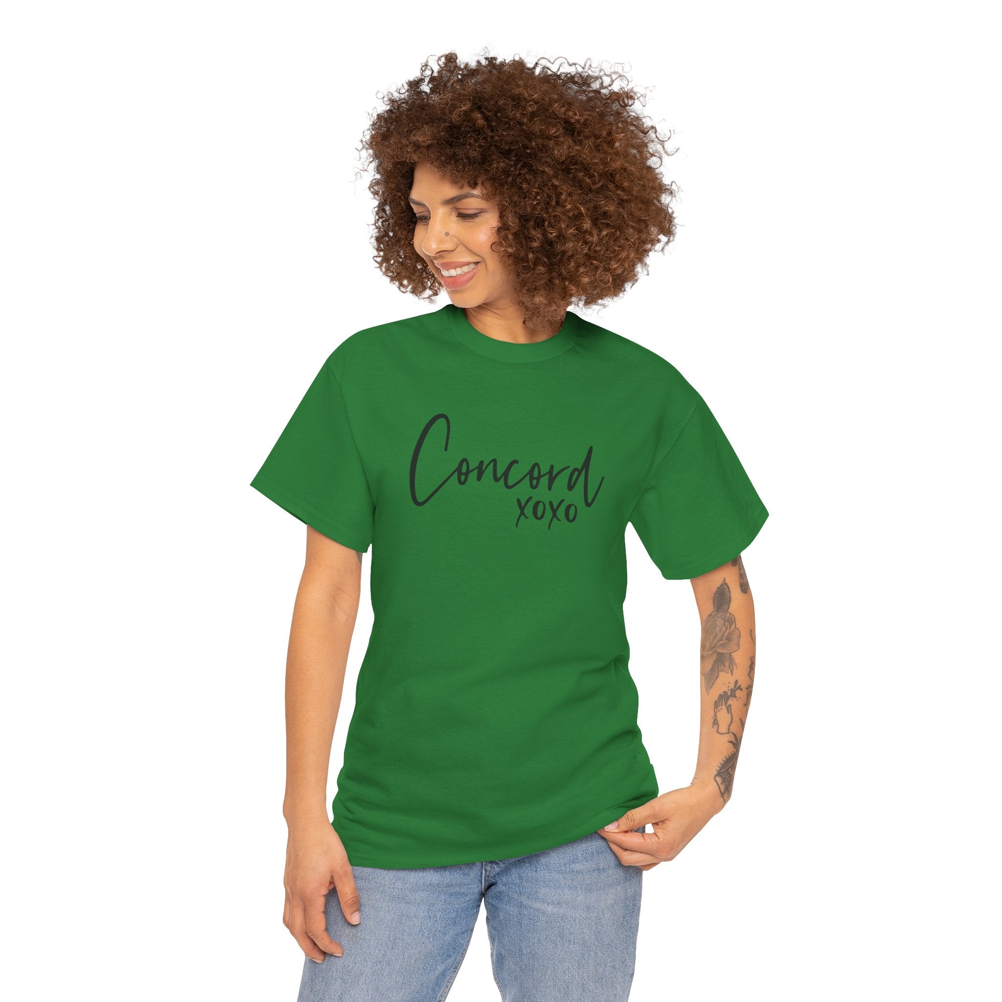 Concord North Carolina NC State Cursive Unisex T-Shirt