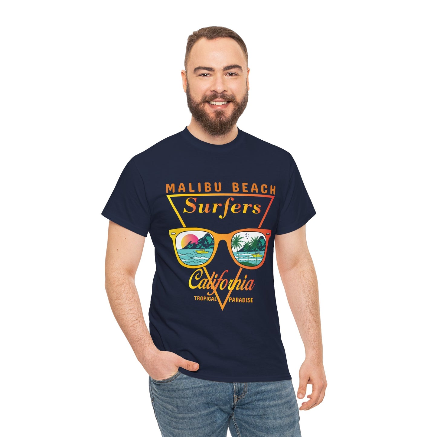 Malibu Beach Los Angeles California Souvenir Unisex T-Shirt