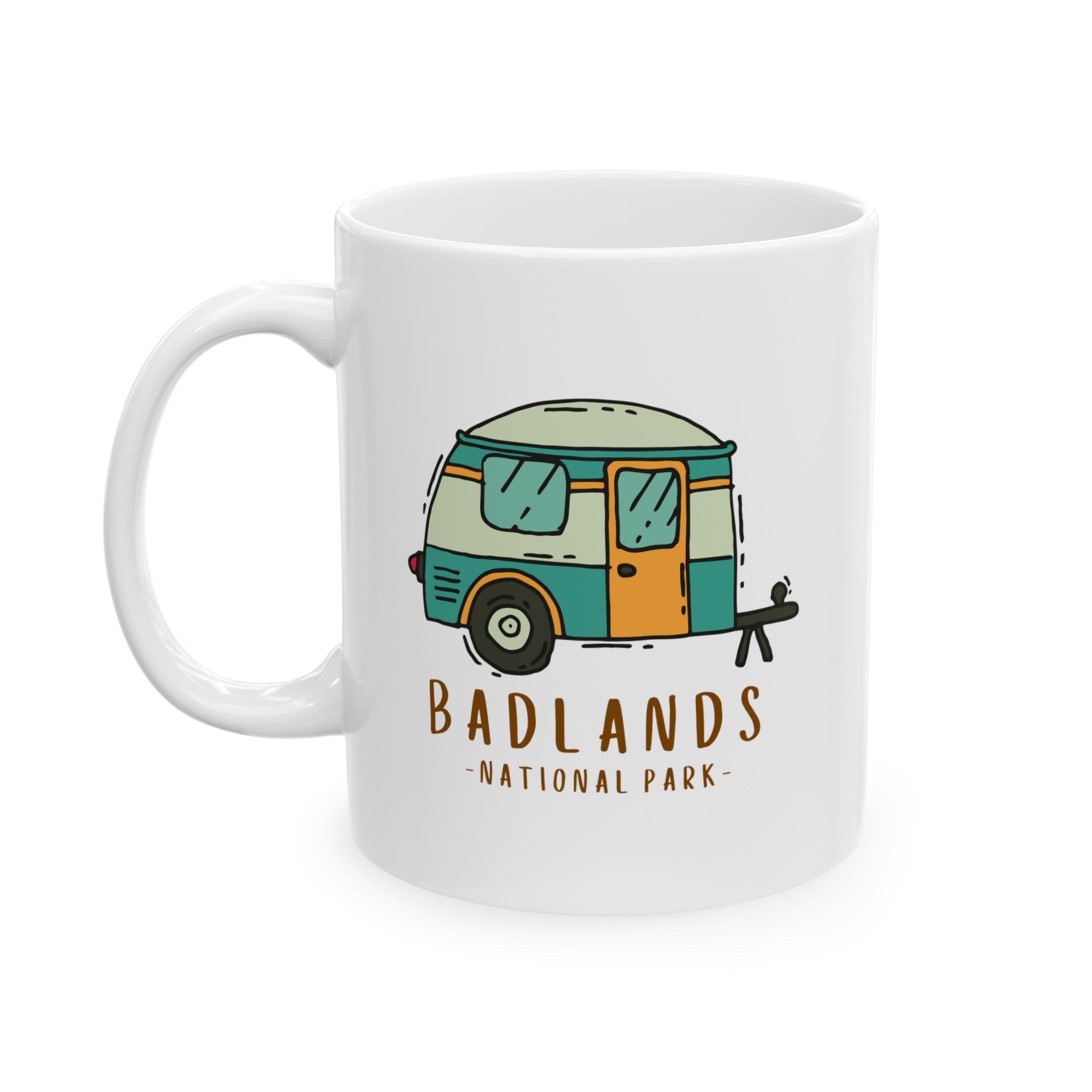 Badlands National Park Travel Souvenir Ceramic Outdoor Camping Coffee Mug