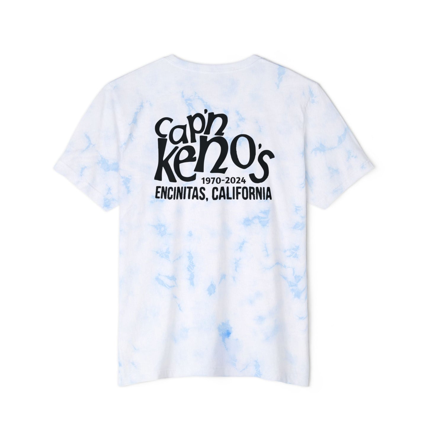 Cap'n Kenos Unisex Tie-Dyed T-Shirt