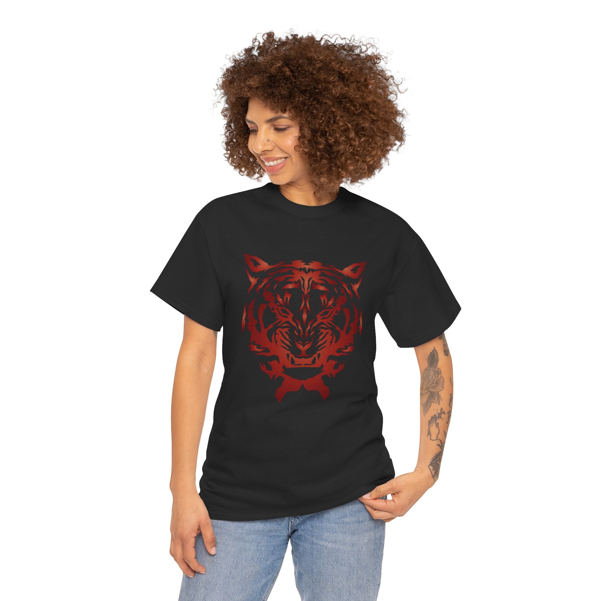 Red Tiger Animal Unisex T-Shirt