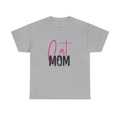Women's Cat Mom Mama Mother Cute Graphic Novelty Tee