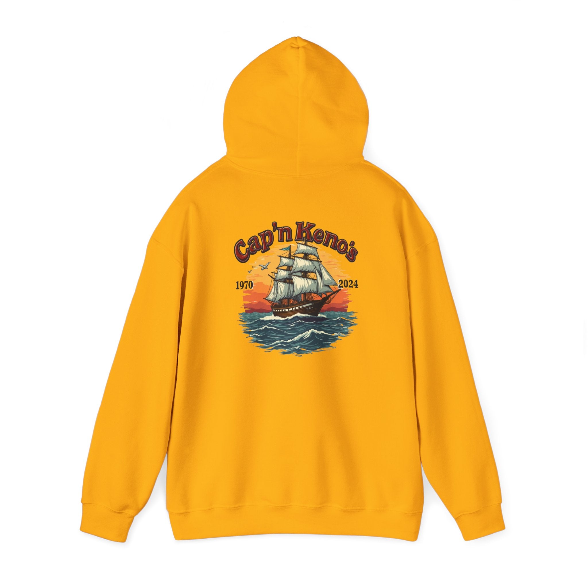 Cap'n Kenos Encinitas California Tribute Sailor Graphic Unisex Hoodie