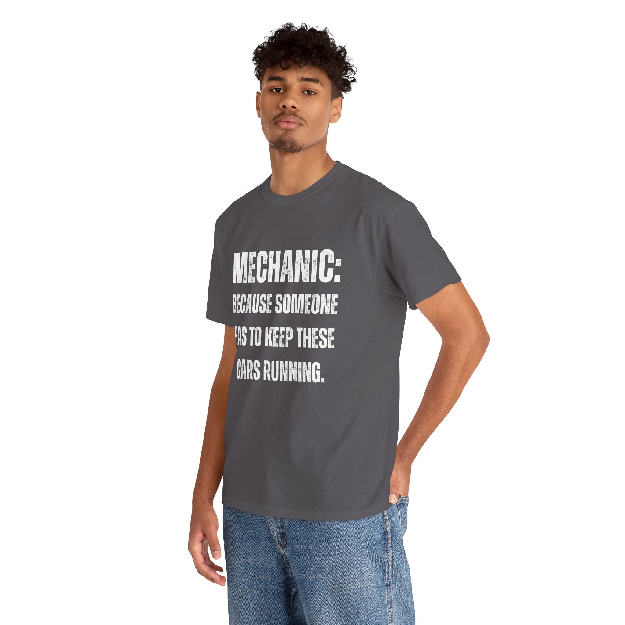 Funny Auto Car Mechanic Technician Graphic Novelty Unisex T-Shirt