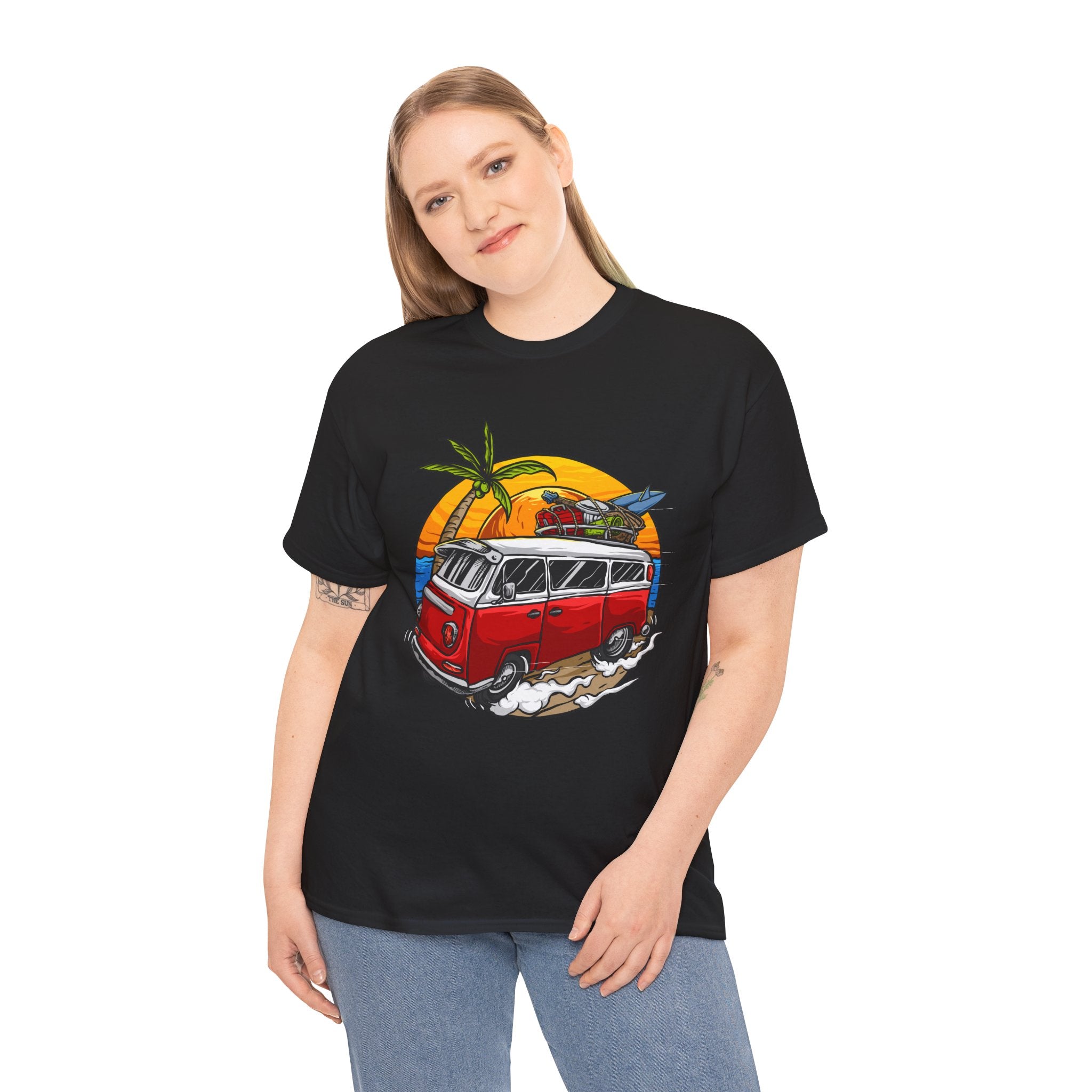 VW Bus Classic Beach Retro Surf Unisex T-Shirt