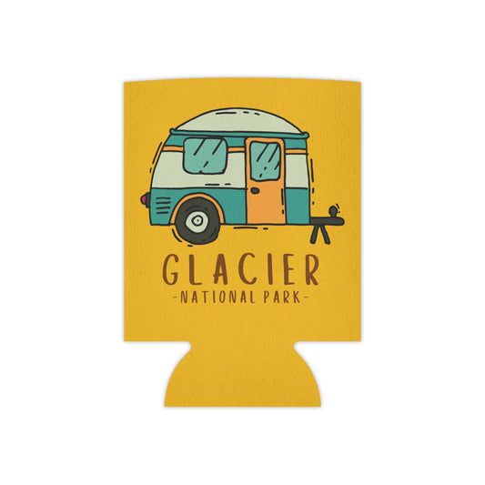 Glacier National Park Souvenir Beer Soda Can Cooler Koozie