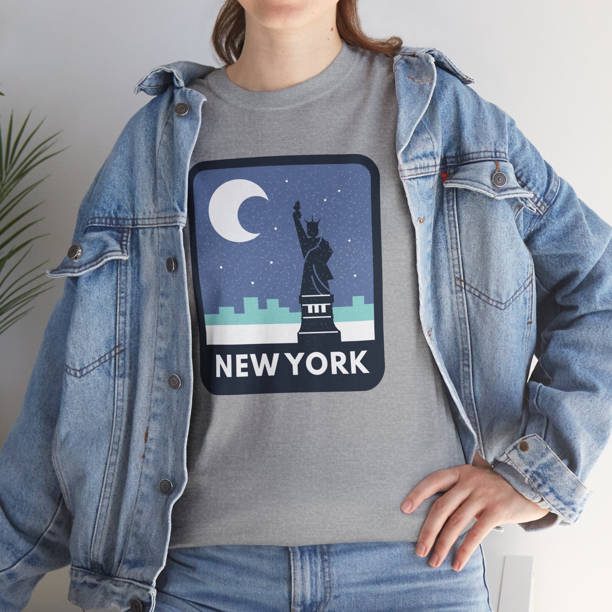 New York NY Statue Of Liberty Souvenir Travel Gift Men's Women's T-Shirt