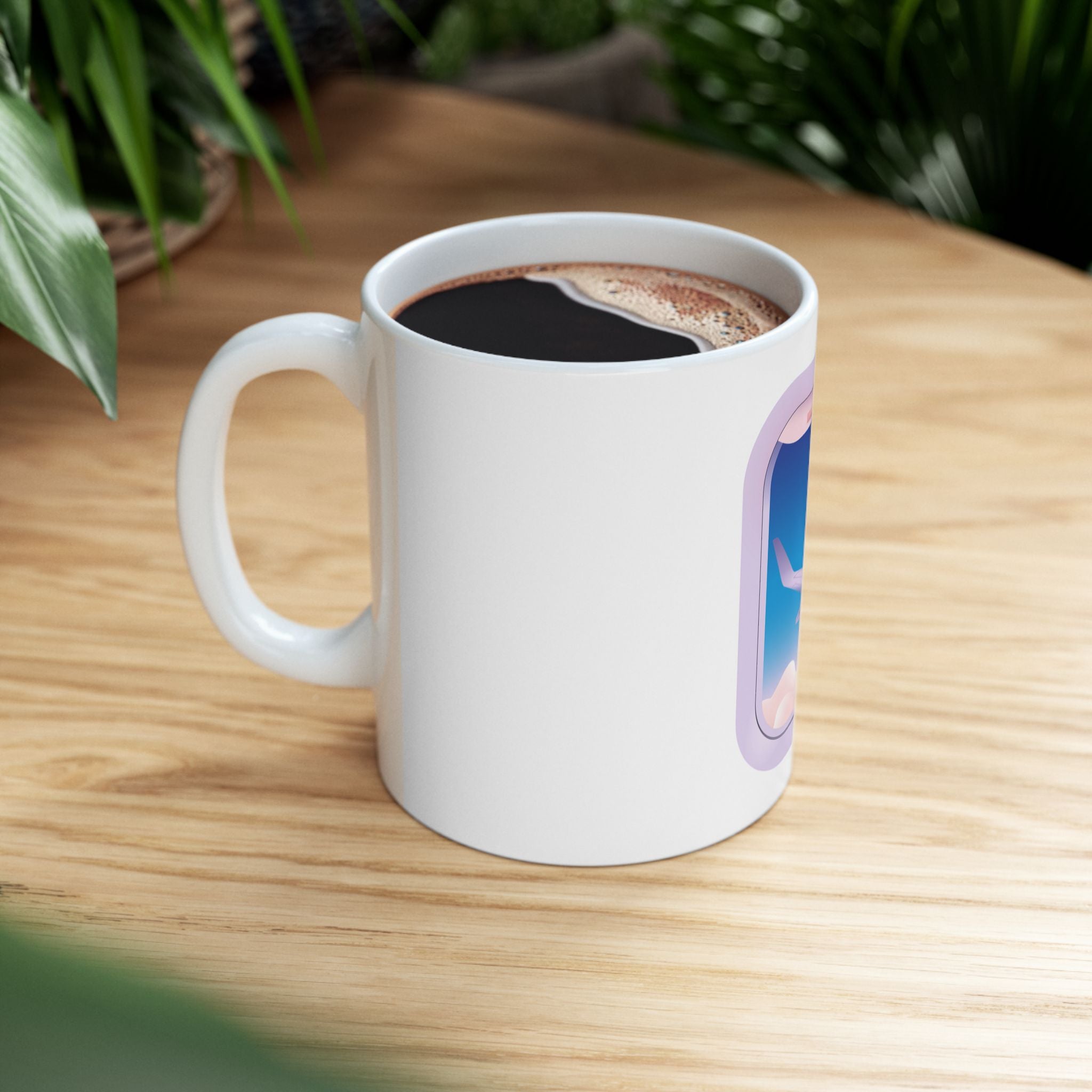 Cute Aesthetic Airplane Ceramic Teen Coffee Mug