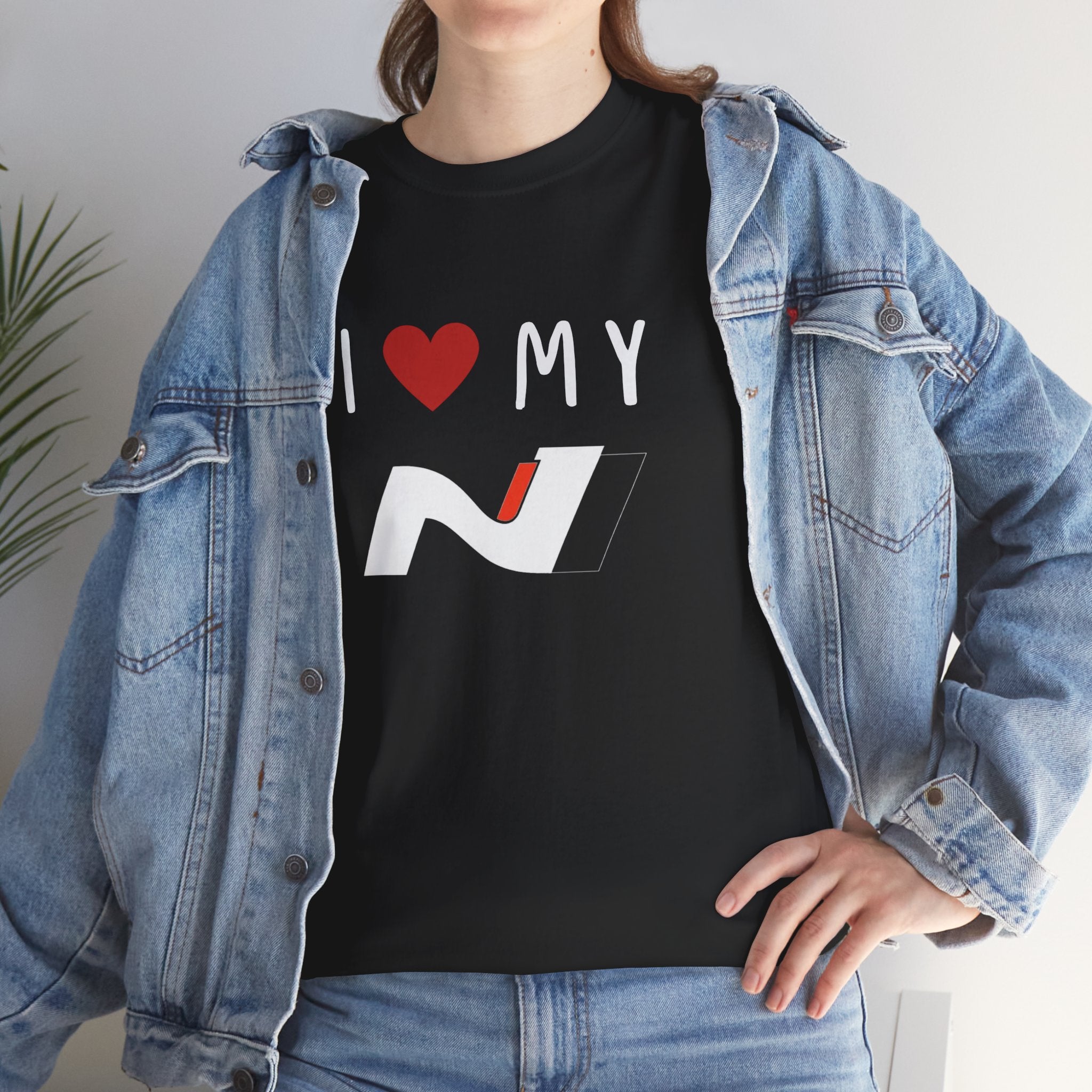 I Love My Hyundai N Unisex KDM Novelty Graphic Tee