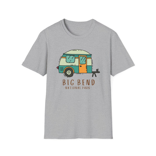 Big Bend National Park Travel Camper Souvenir Outdoor Camping T-Shirt