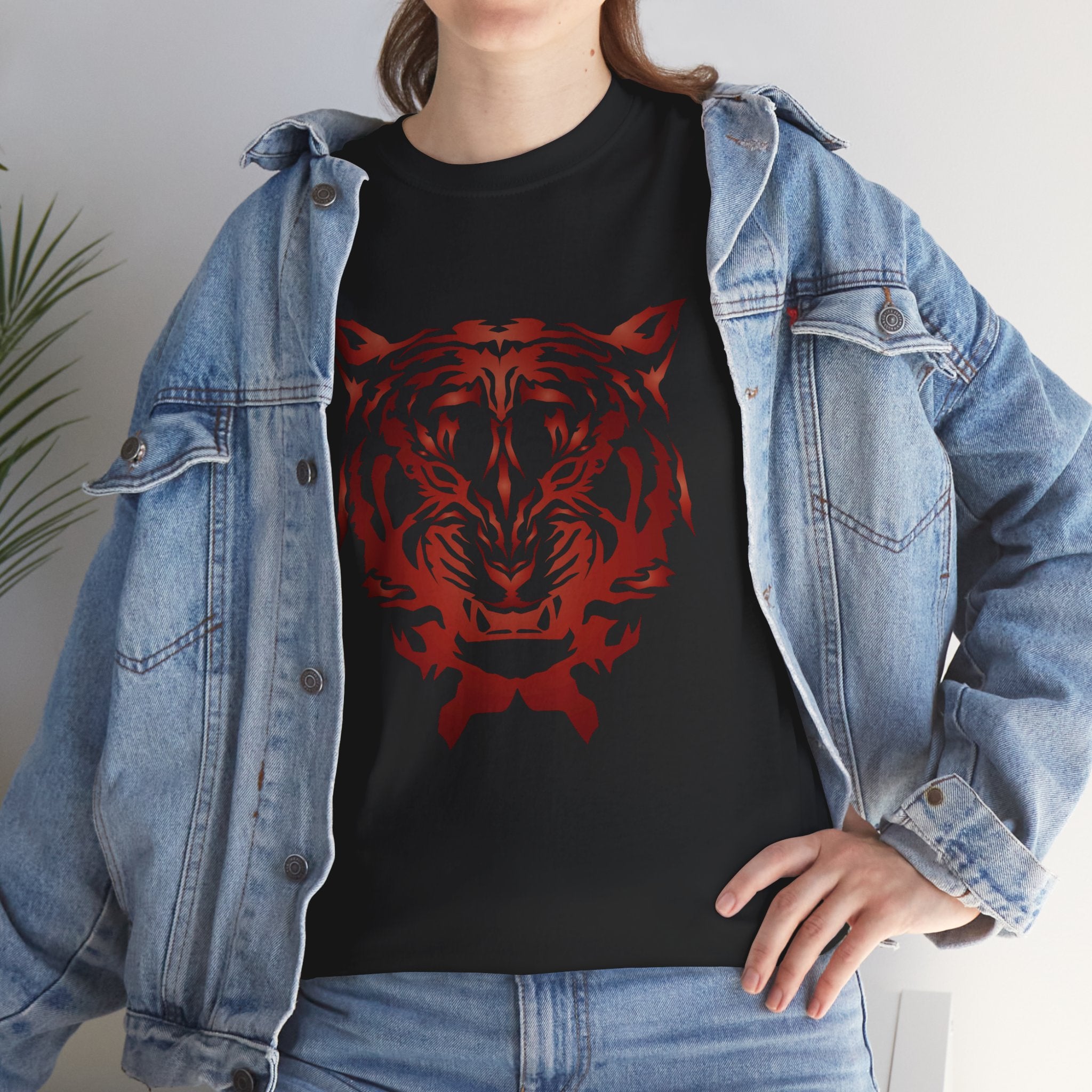 Red Tiger Animal Unisex T-Shirt