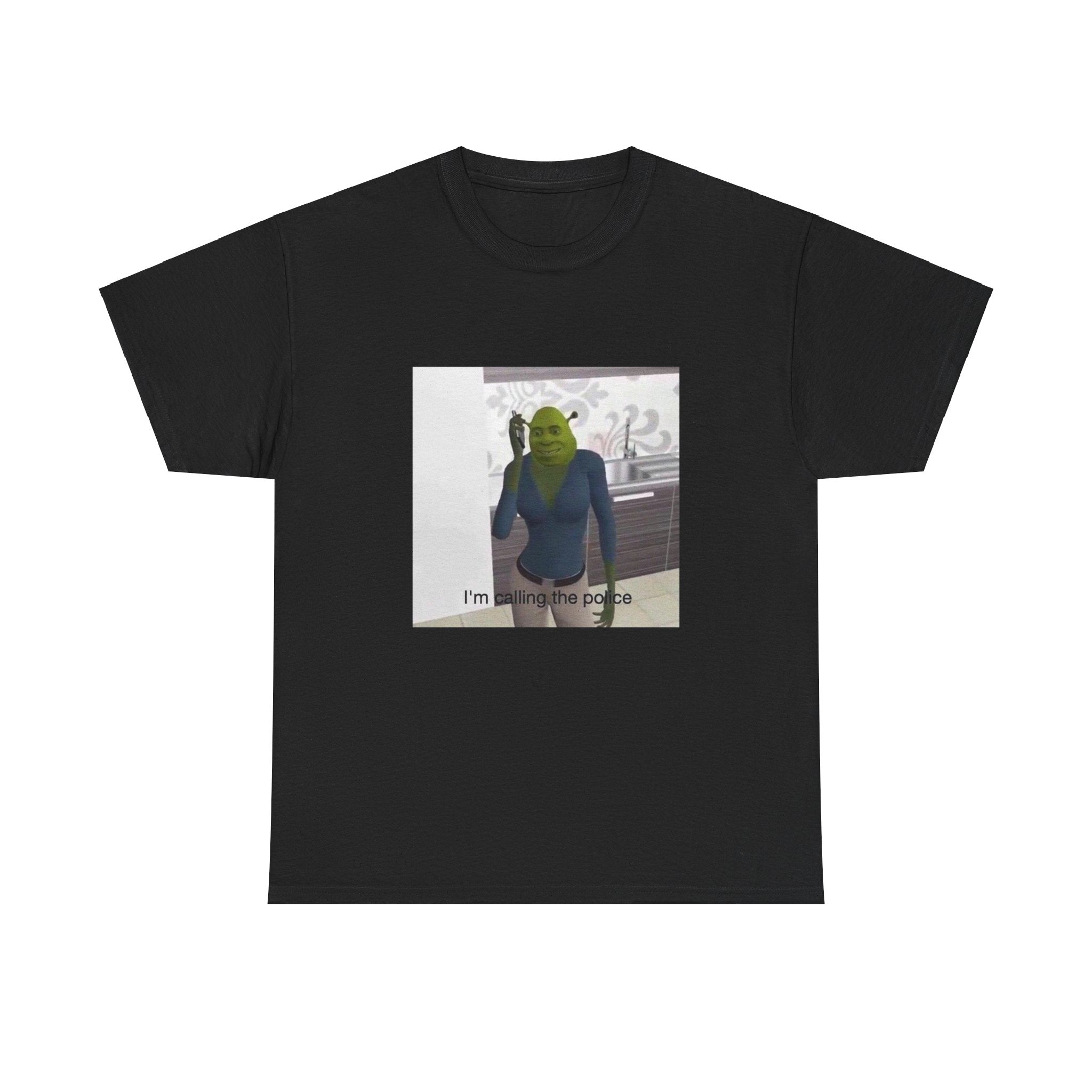 Funny Shrek Meme Unisex Graphic Novelty T-Shirt