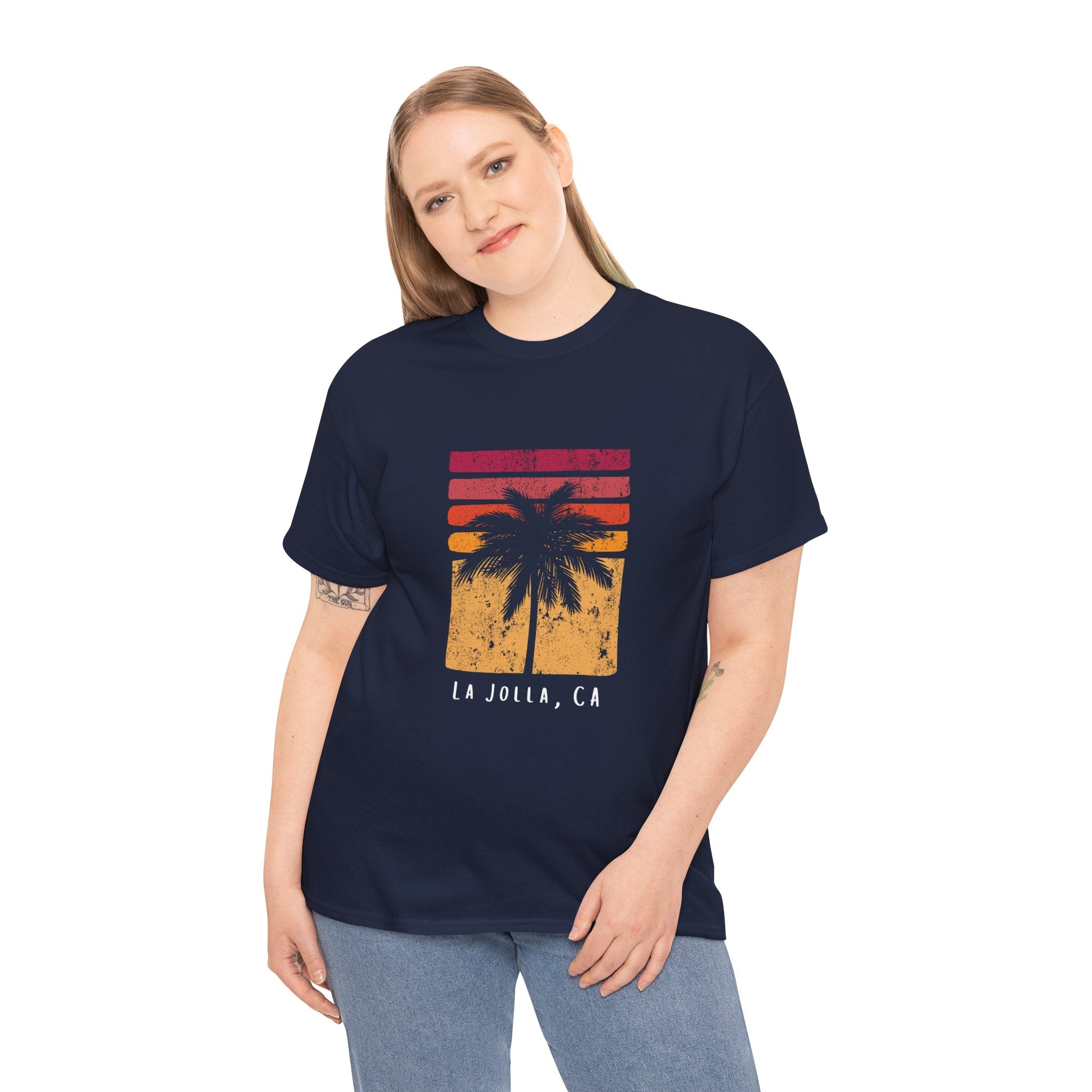 La Jolla San Diego California CA Souvenir Travel Vintage Distressed T-Shirt