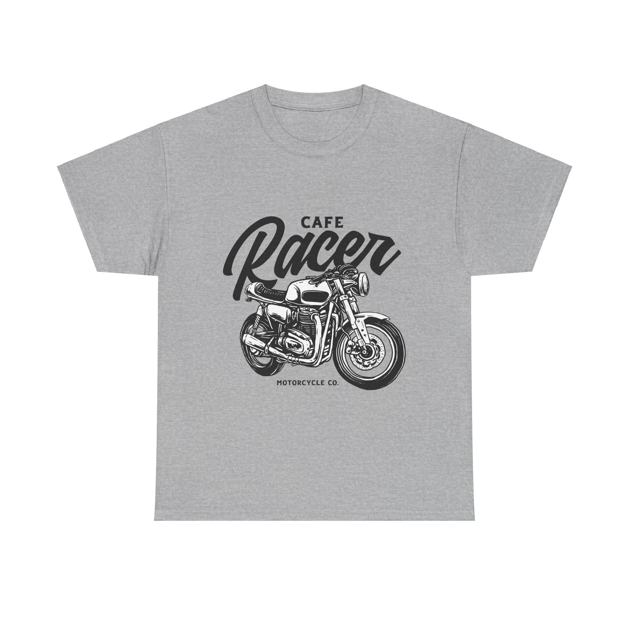 Cafe Racer Motorcycle Unisex Graphic Novelty T-Shirt