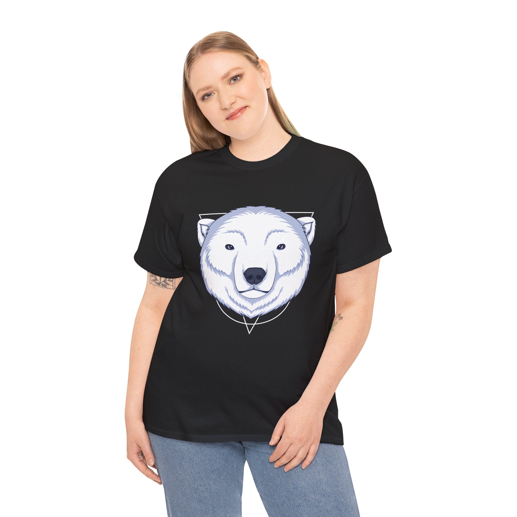 Polar Bear Head Unisex T-Shirt