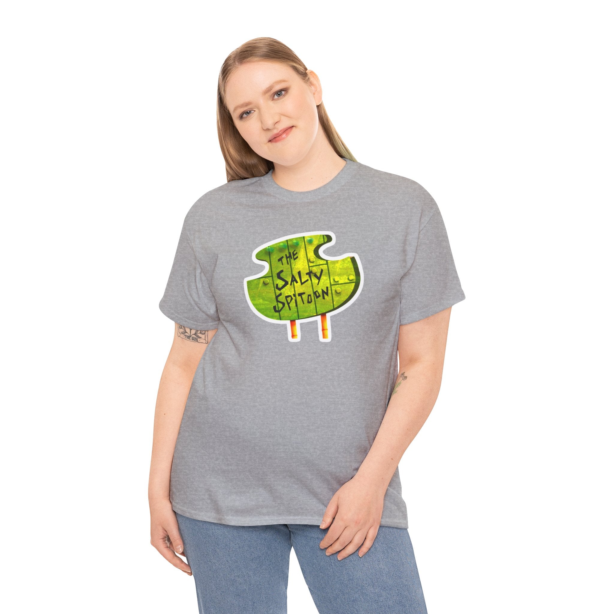 The Salty Spitoon Funny cartoon Meme Graphic Novelty Gift Unisex T-Shirt