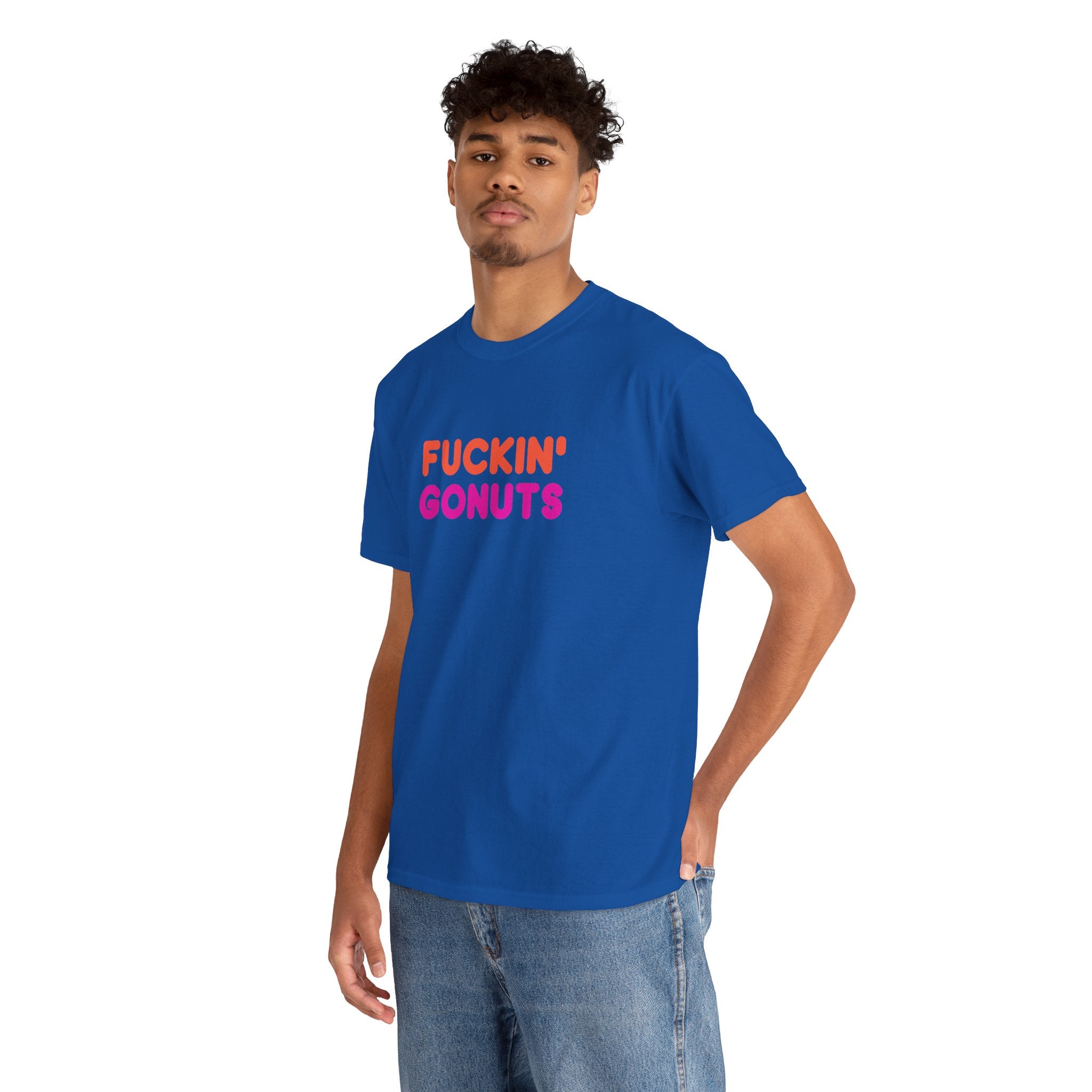 Funny Fuckin' Gonuts Dunkin Meme Novelty Graphic Tee