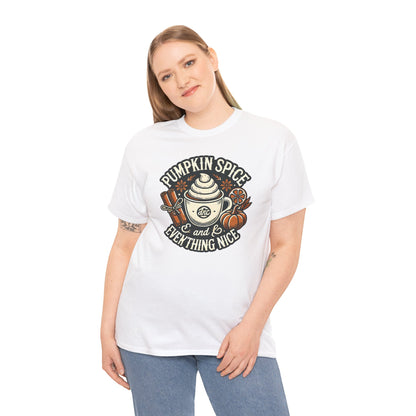 Pumpkin Spice and Everything Nice Coffee Cup T-Shirt