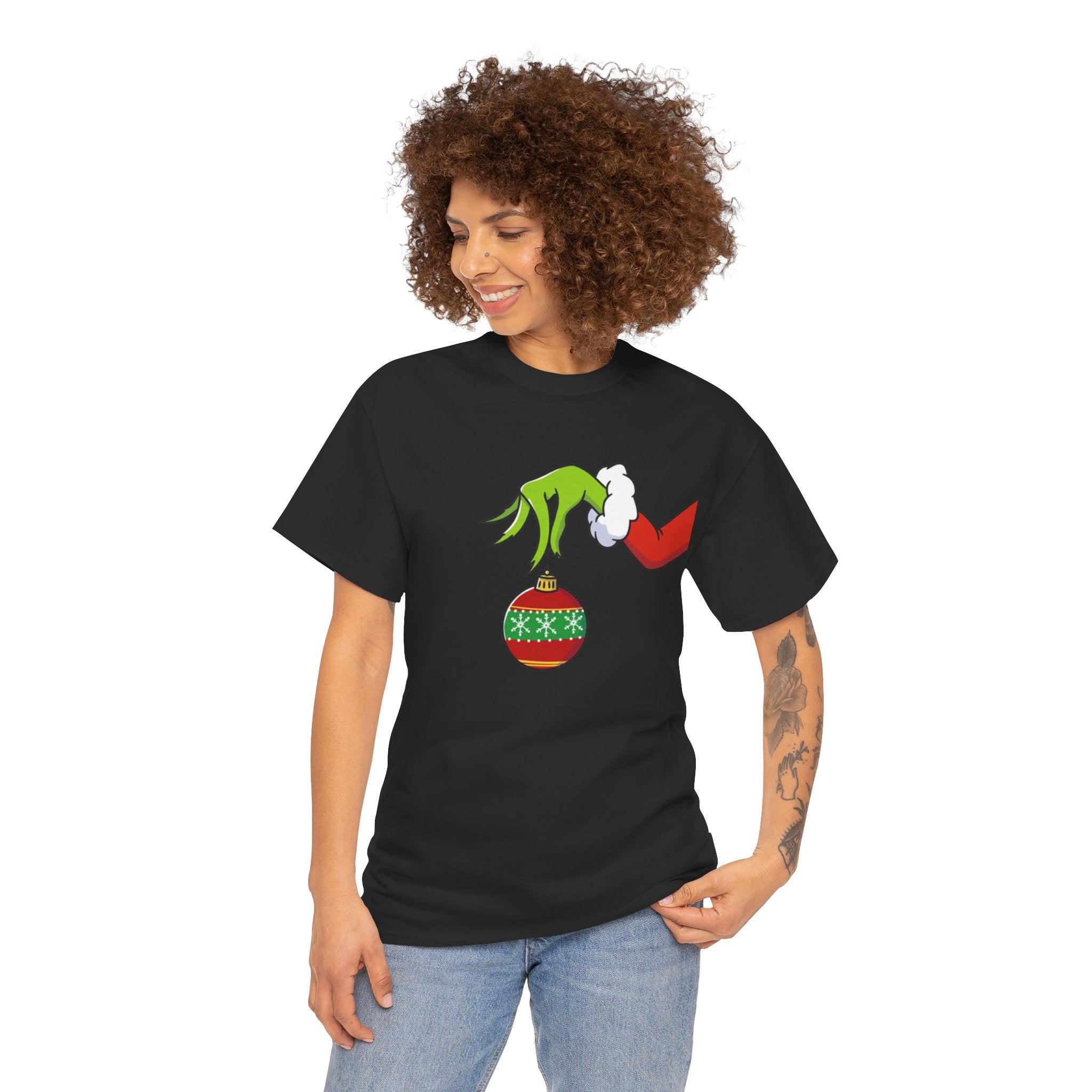 Grinch Ornament Christmas Movie Holiday Winter Unisex T-Shirt